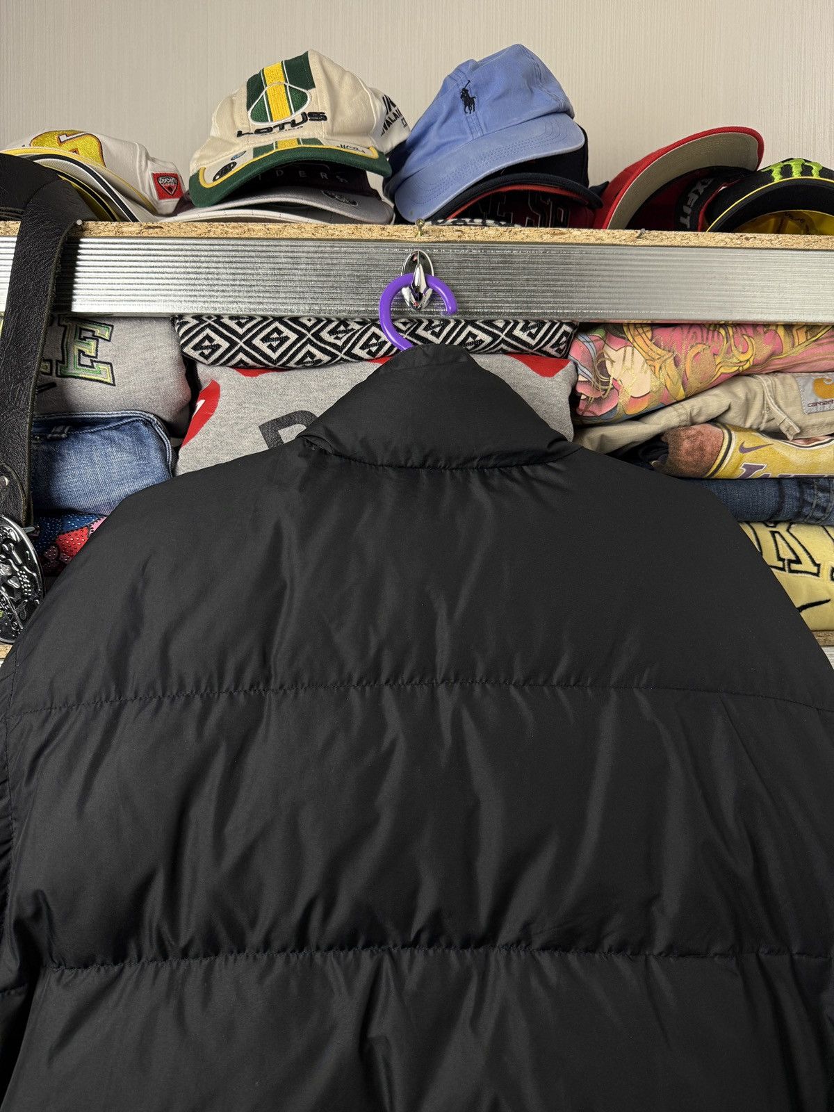 Nike Nike Vintage Puffer Jacket Y2K Big Logo Outdoor Jacket Size US M / EU 48-50 / 2 - 16 Thumbnail