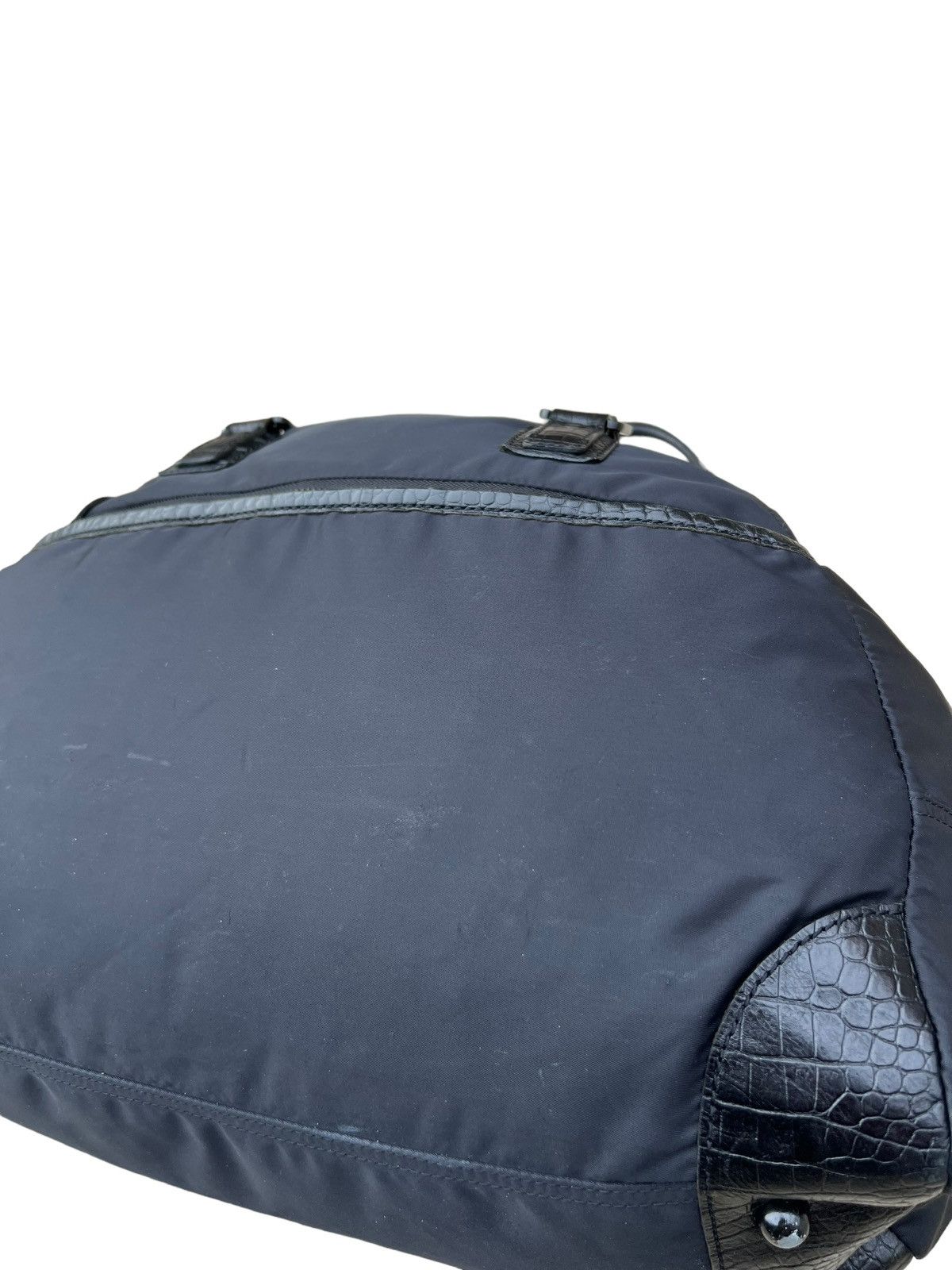 Yohji Yamamoto Vintage 2000s Yohji Yamamoto Y’saccs Huge Handle Bag Size ONE SIZE - 9 Thumbnail