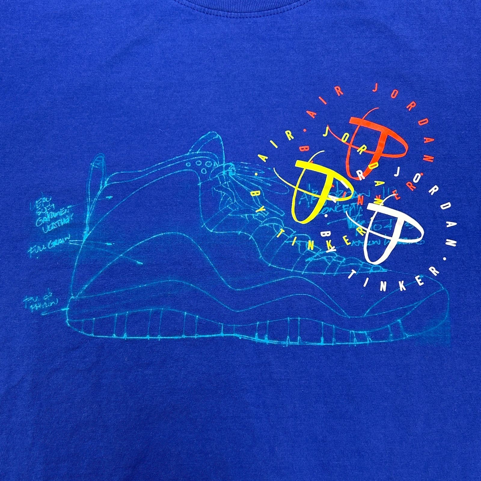 Jordan Brand Jordan Legacy Tinker streetwear casual graphic tshirt mens L Size US L / EU 52-54 / 3 - 3 Thumbnail