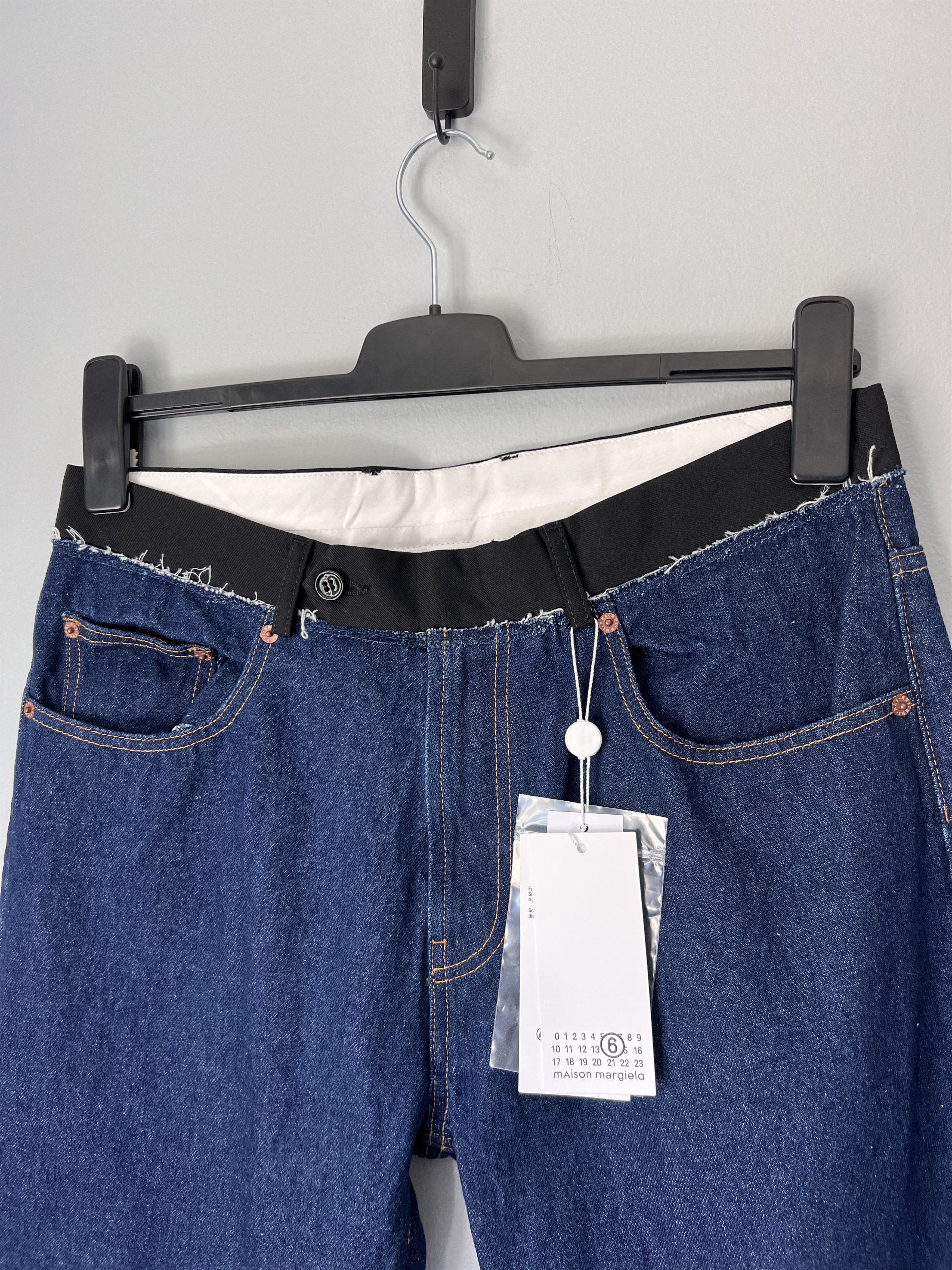 Maison Margiela MM6 Maison Margiela Mid Rise Blue Jeans Size US 34 / EU 50 - 2 Thumbnail