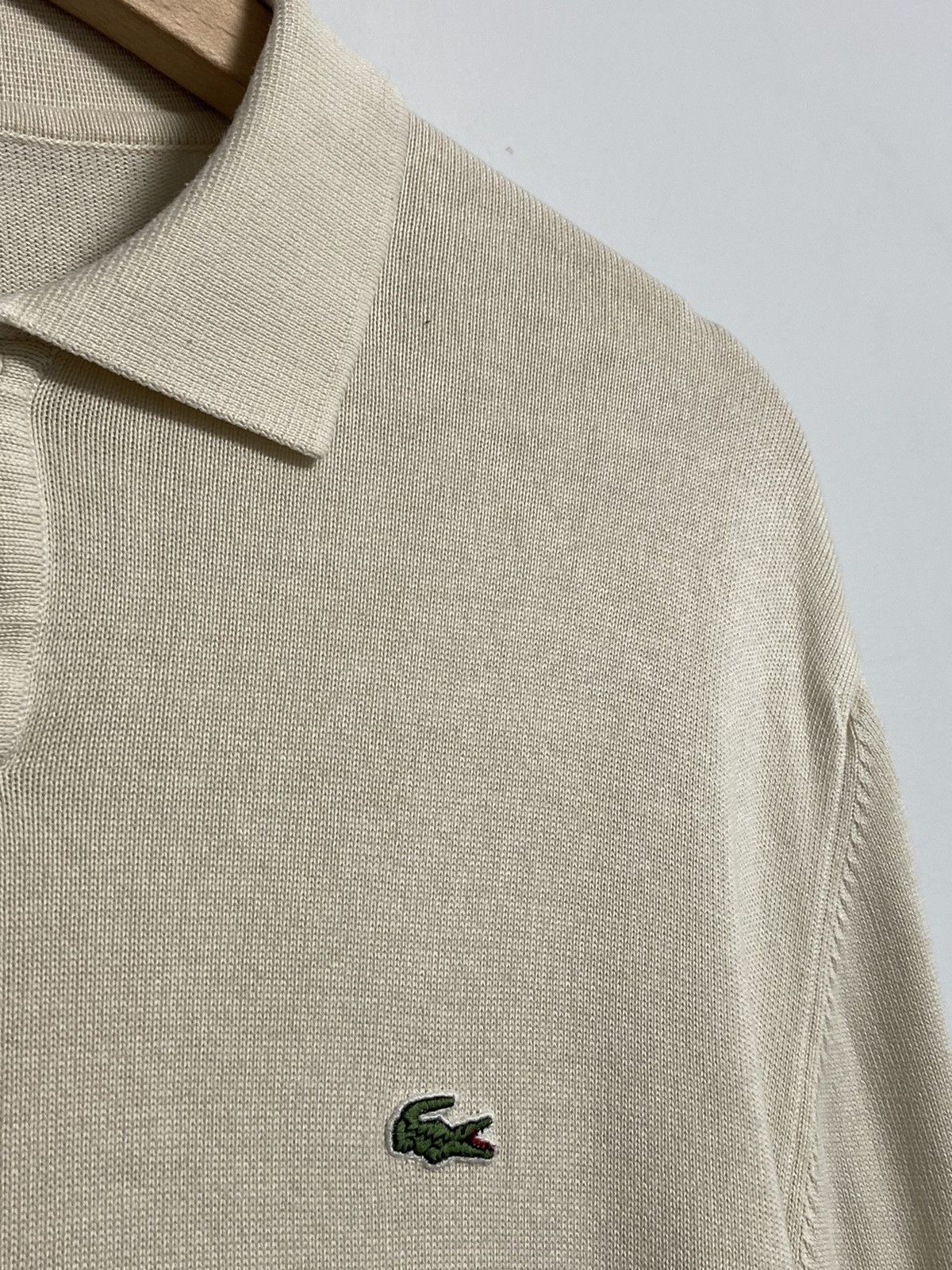 Lacoste Lactose Vintage Long Sleeve Polo y2K style hype Size US L / EU 52-54 / 3 - 4 Thumbnail