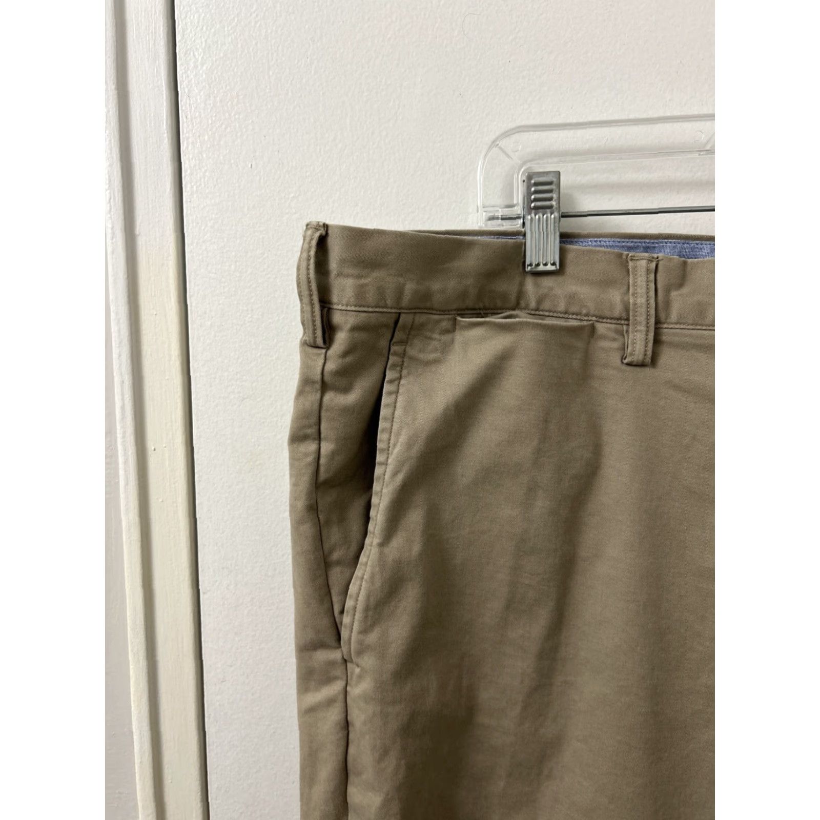Polo Ralph Lauren Polo Ralph Lauren Chino Pants Mens 38x30 Tan Slim Stretch Cotton Twill Flat Front Zip Embroidered Logo Straight Leg Casual Workwear Size US M / EU 48-50 / 2 - 4 Thumbnail