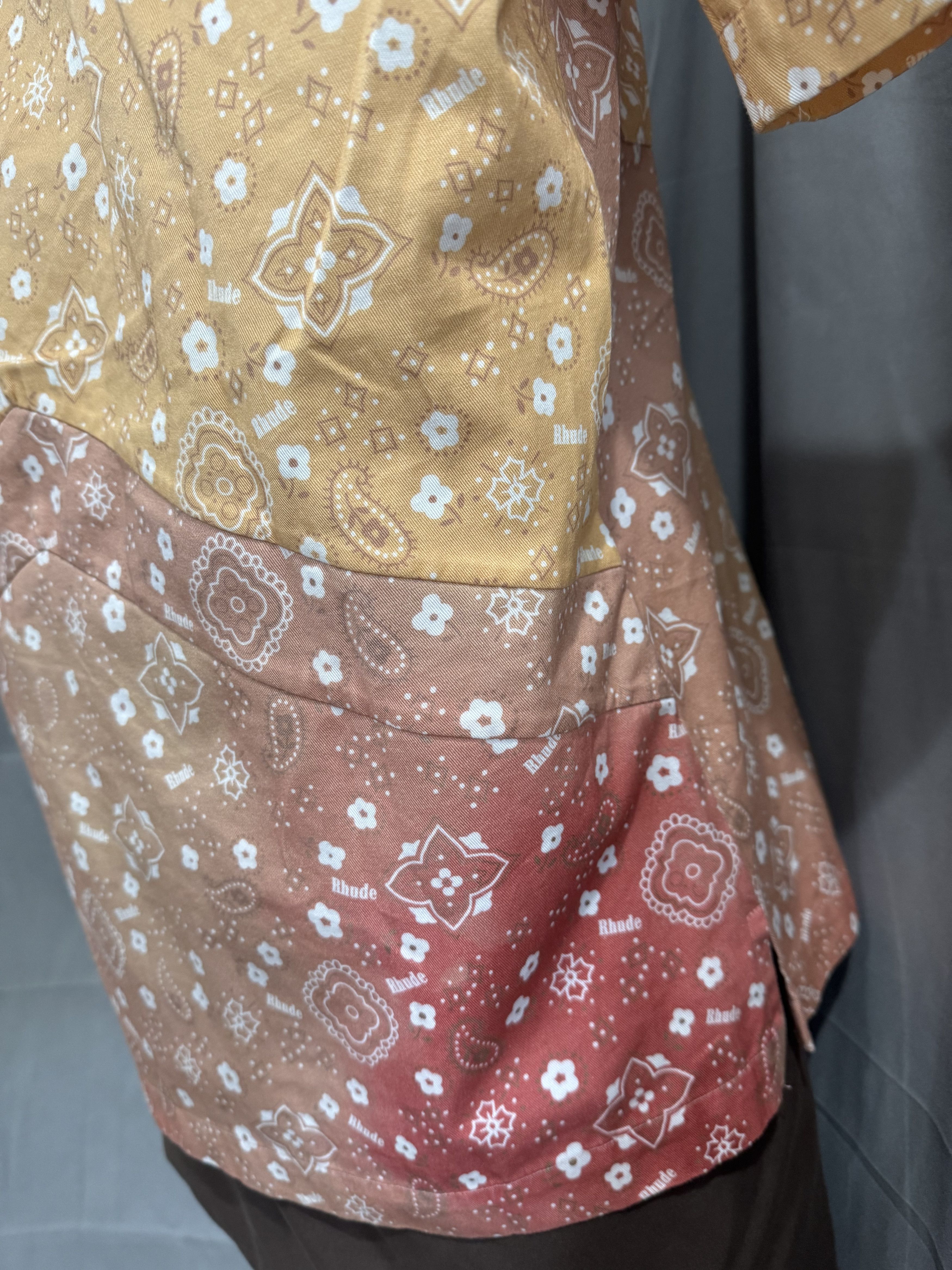 Rhude Rhude Bandana Paisley Button Up Shirt Size Small Size US S / EU 44-46 / 1 - 10 Thumbnail
