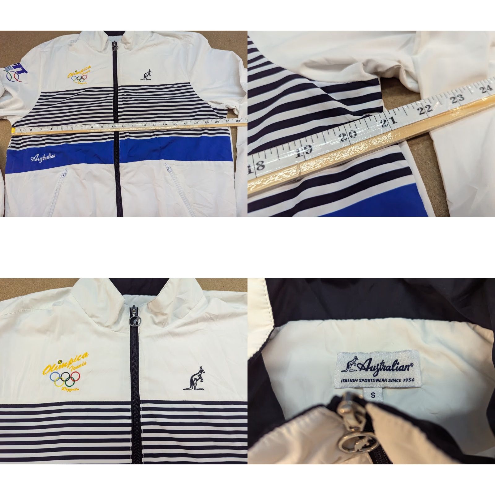Vintage Australian By L'Alpina Sports Jacket Mens Size S Tennis Olympic Team Italy Shirt Size US S / EU 44-46 / 1 - 8 Thumbnail