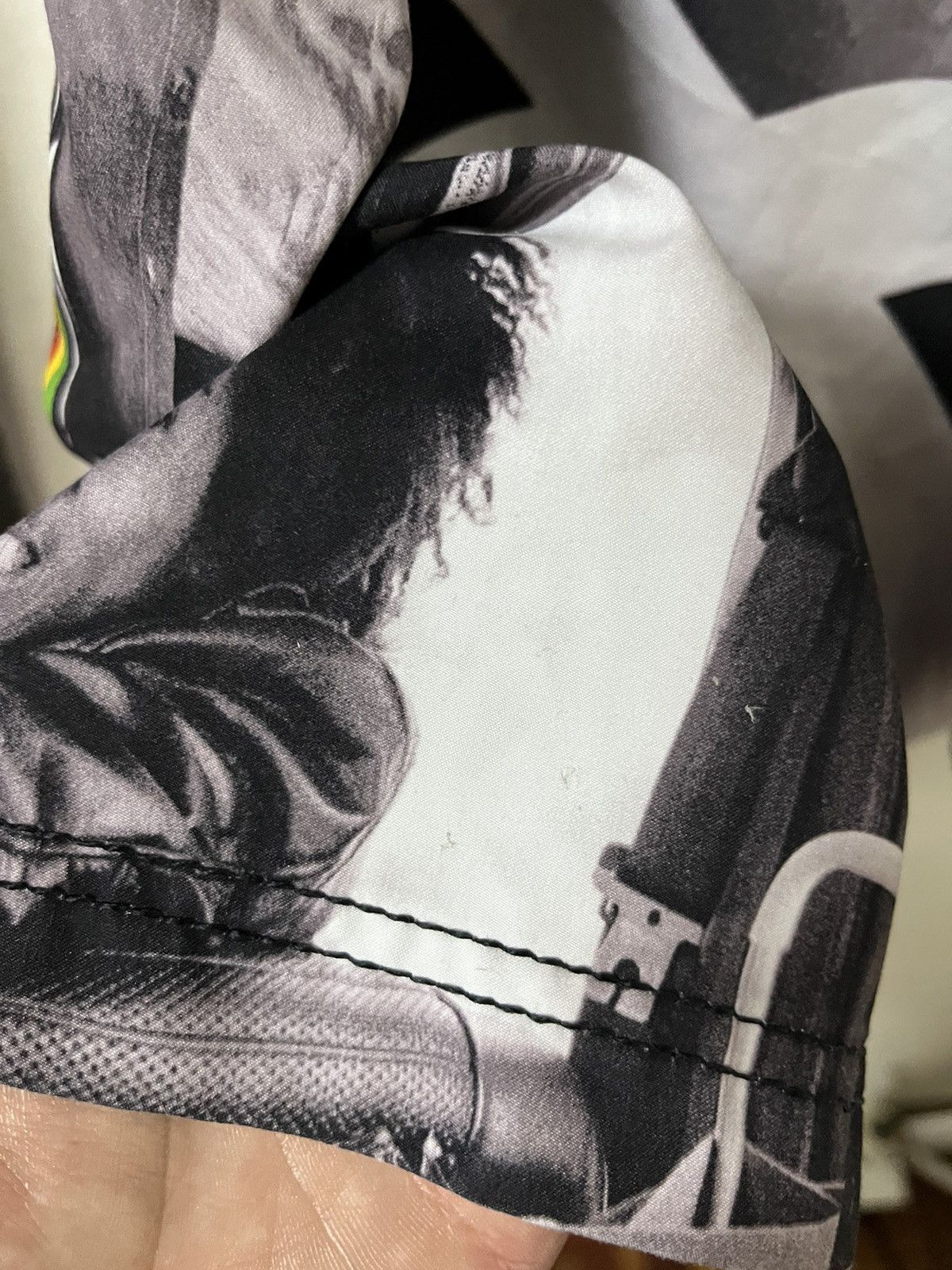 Billabong × Vintage Billabong x Bob Marley Vintage All Overprinted Shorts Size US 36 / EU 52 - 8 Thumbnail