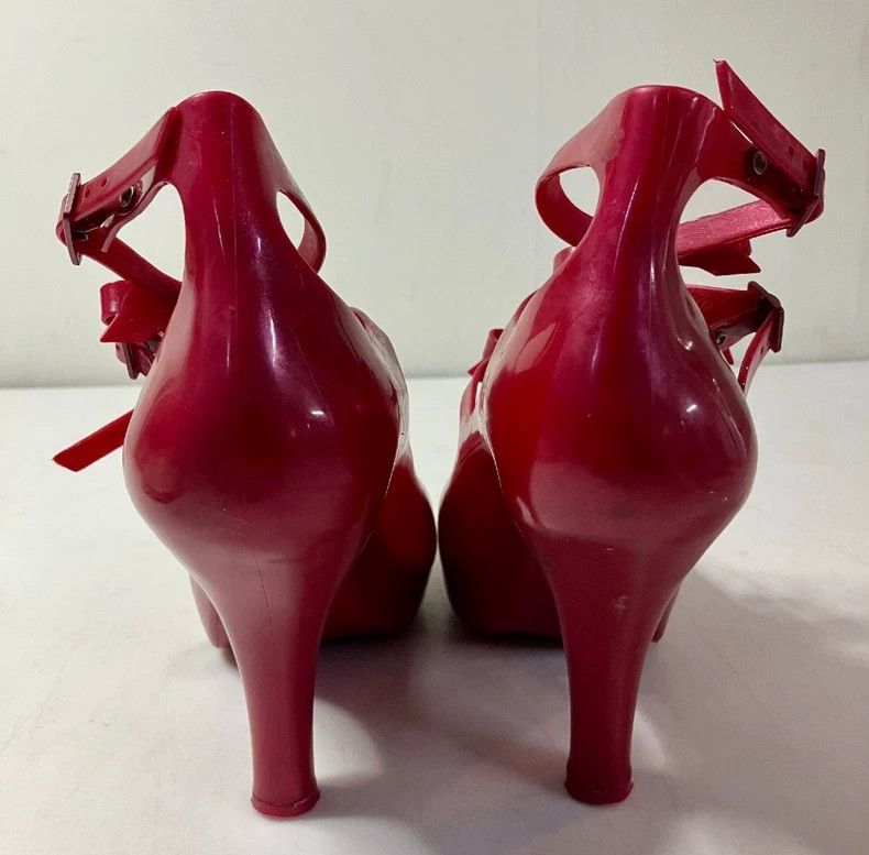 Vivienne Westwood Vivienne Westwood Melissa in red heels Size US 7 / IT 37 - 4 Thumbnail