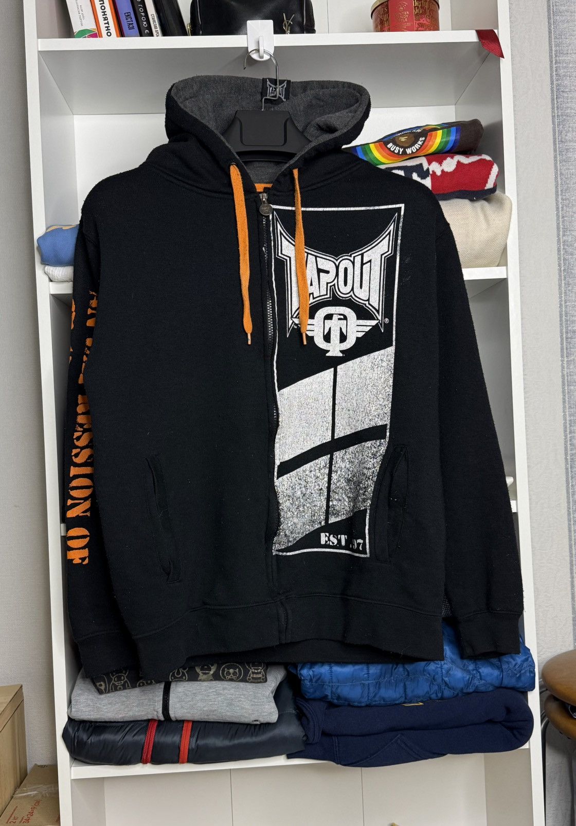Tapout Vintage Tapout Combat Y2K Zip hoodie size L Size US L / EU 52-54 / 3 - 1 Thumbnail