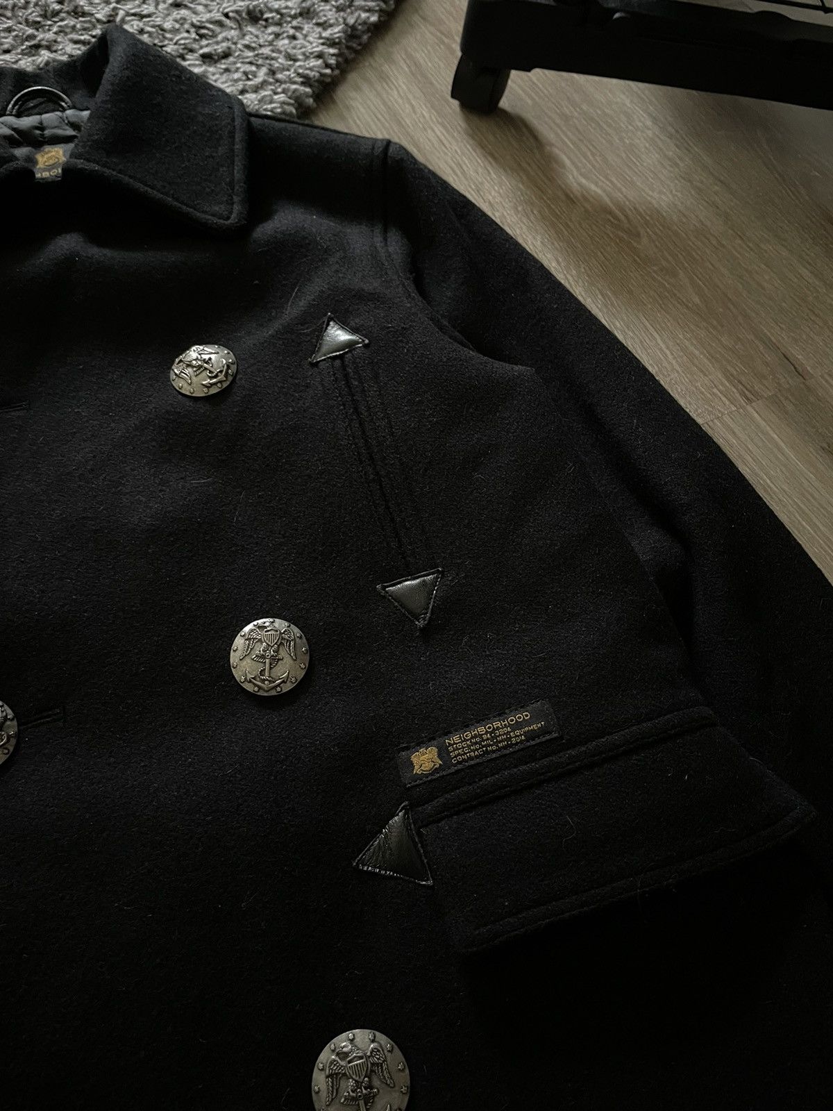 Japanese Brand × Neighborhood 🇯🇵Rare Neighborhood Wool Double Button Japanese Coat Jacket Size US S / EU 44-46 / 1 - 7 Thumbnail