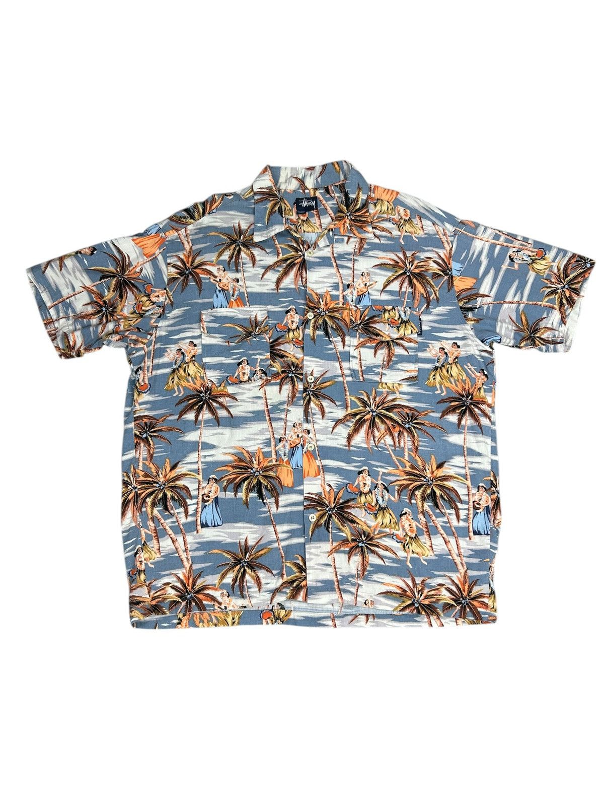 Stussy 90s STUSSY HAWAIIAN SHIRT | Grailed