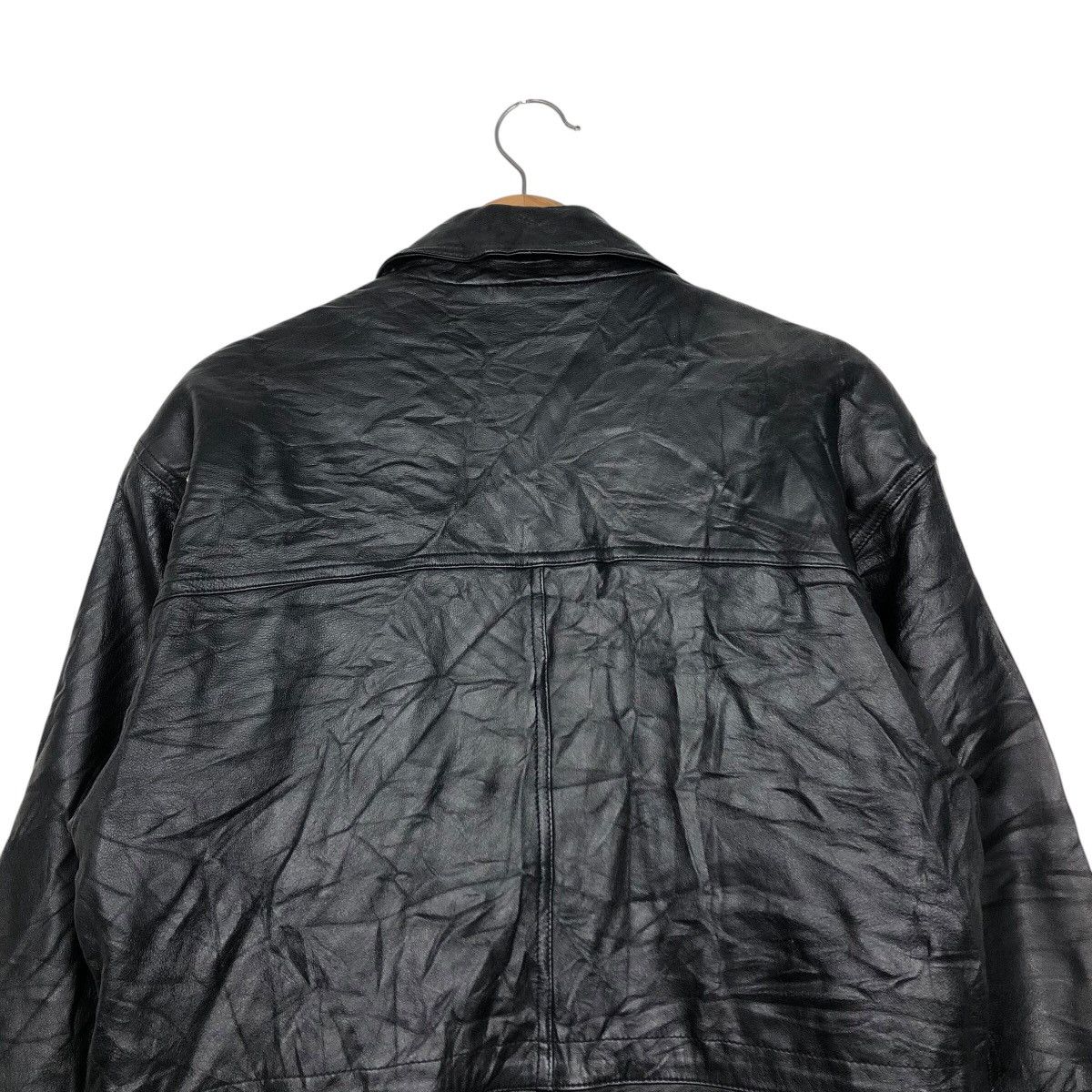 Japanese Brand 📌Vintage Biker Genuine Leather Jacket Issey Miyake Size US S / EU 44-46 / 1 - 10 Thumbnail