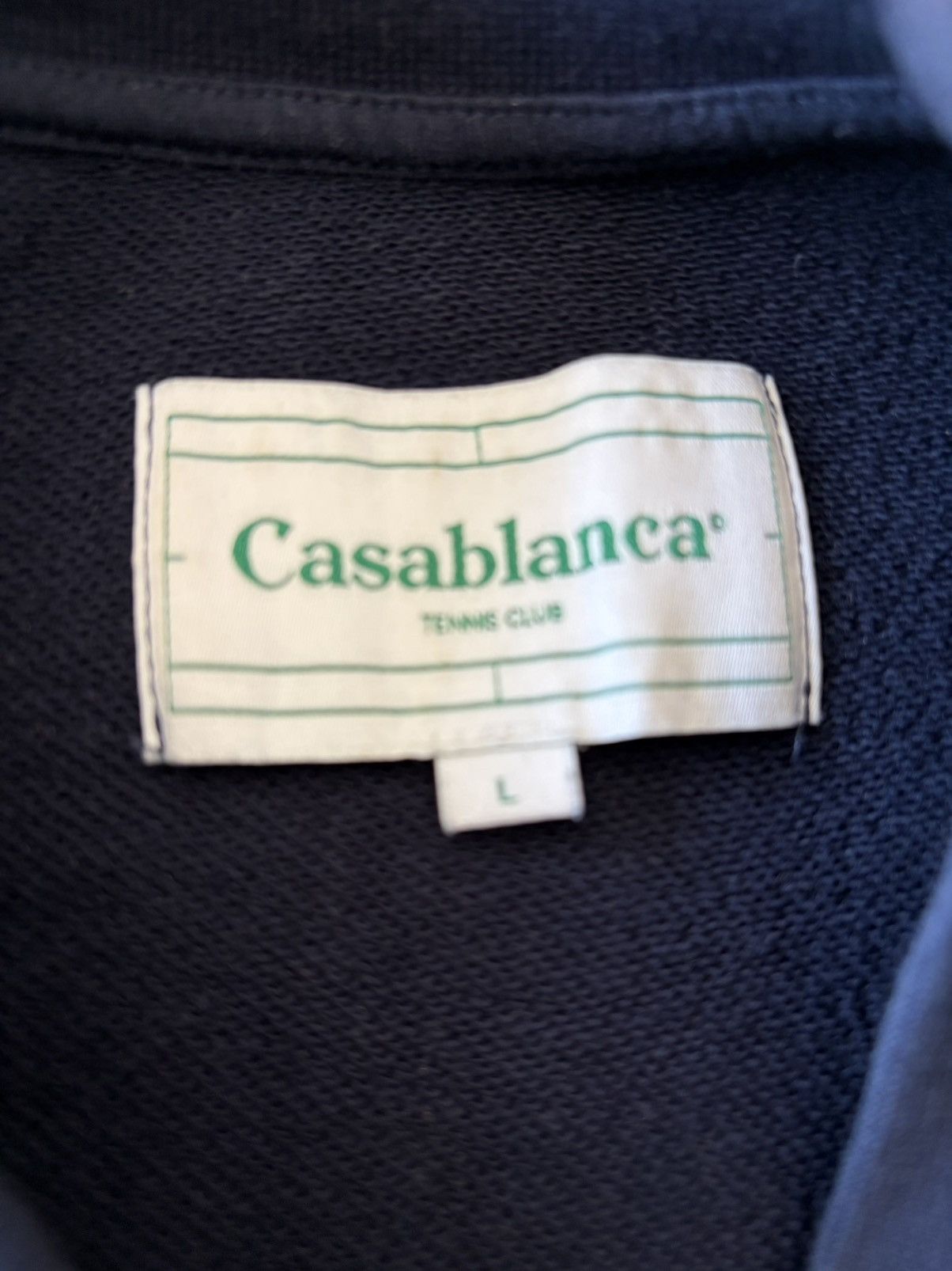 Casablanca Casablanca sweatshirt blue Size US L / EU 52-54 / 3 - 3 Thumbnail