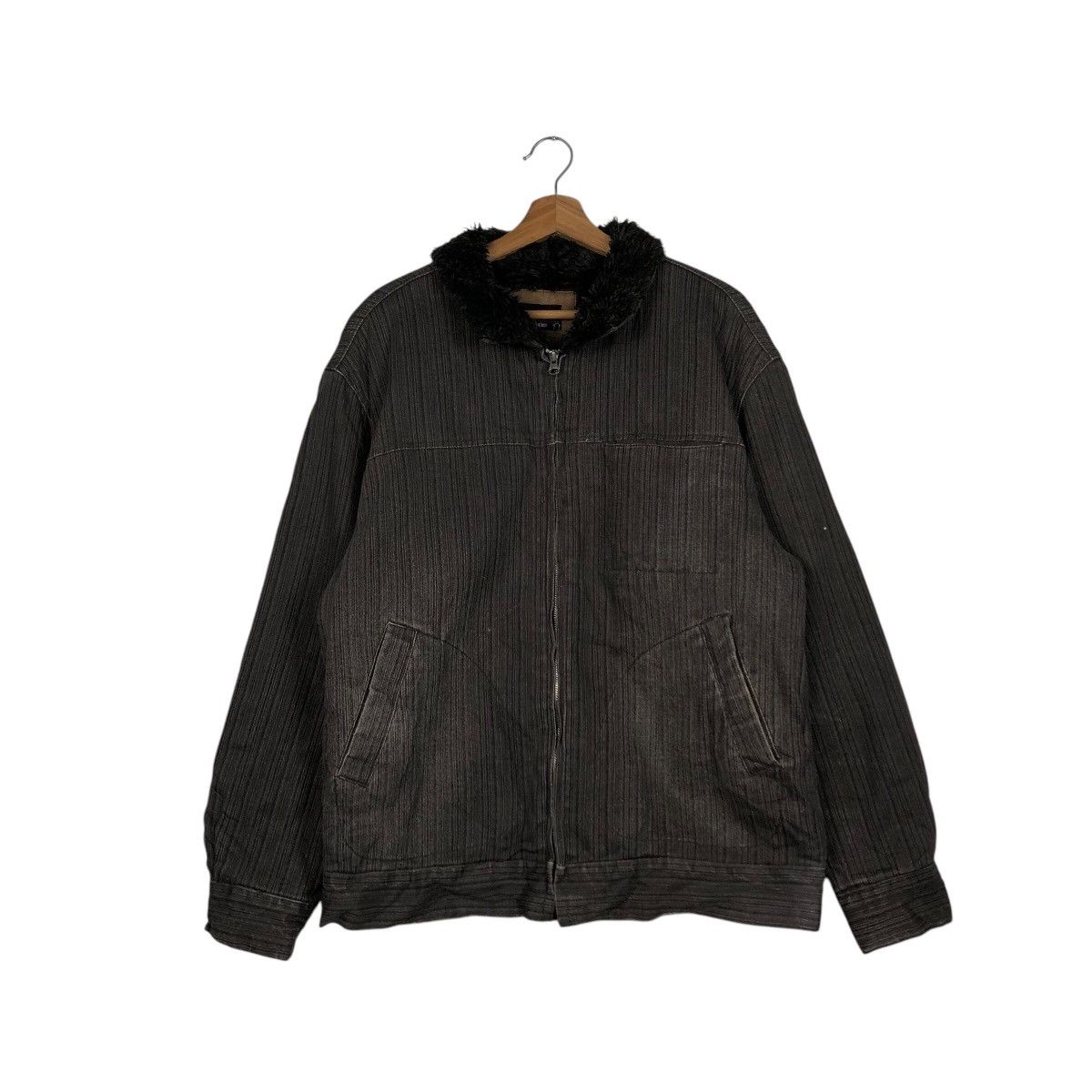 Japanese Brand 📌Vintage Worker Jacket Jungle Storm Blanket Issey Miyake Size US L / EU 52-54 / 3 - 2 Thumbnail