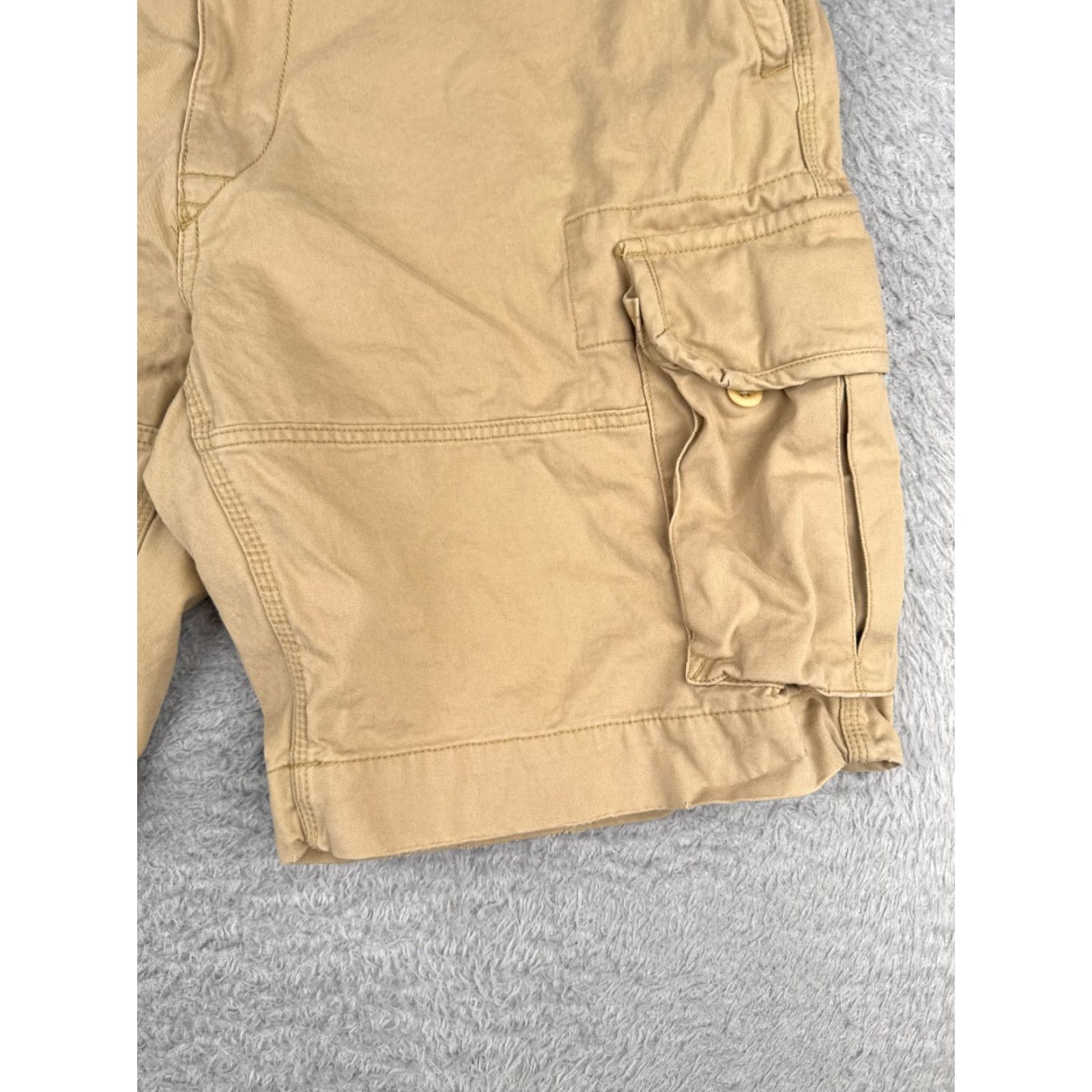 Polo Ralph Lauren Polo Ralph Lauren Shorts Men 38 Beige Cargo 100% Cotton Twill Hiking Camp 37x10 Casual Travel Workwear Mens Size US M / EU 48-50 / 2 - 2 Thumbnail