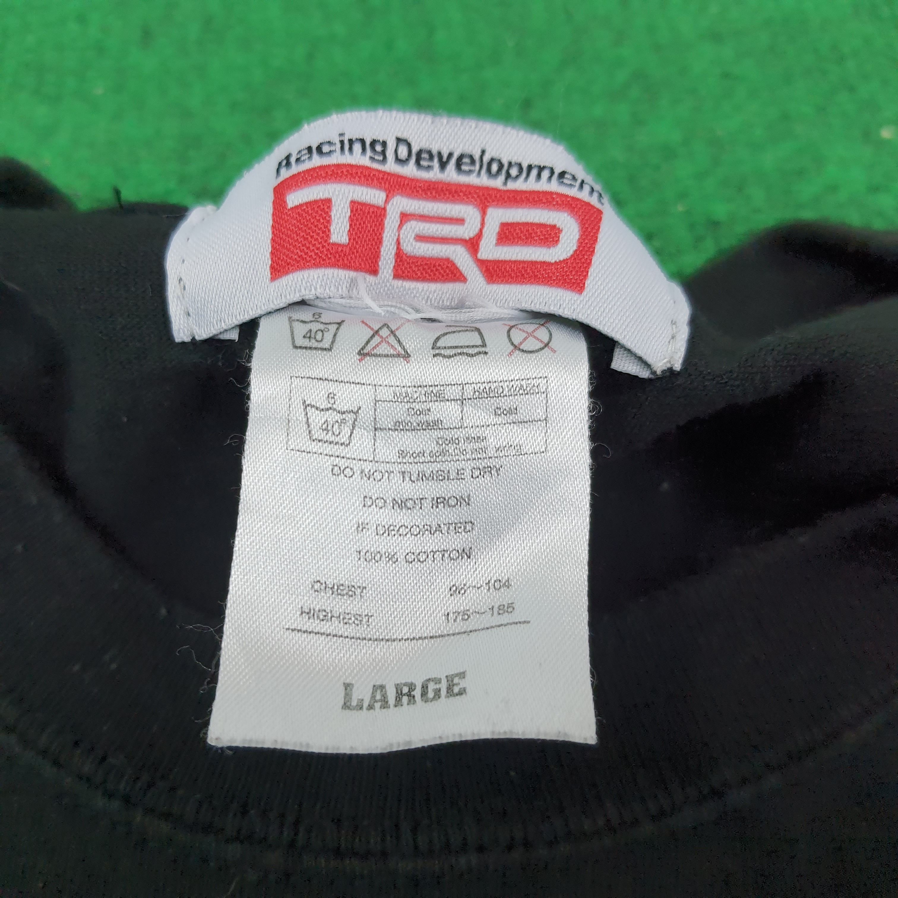 Japanese Brand × Vintage Vintage TRD Toyota Racing Japan Motorsports Tshirt Size US M / EU 48-50 / 2 - 6 Thumbnail