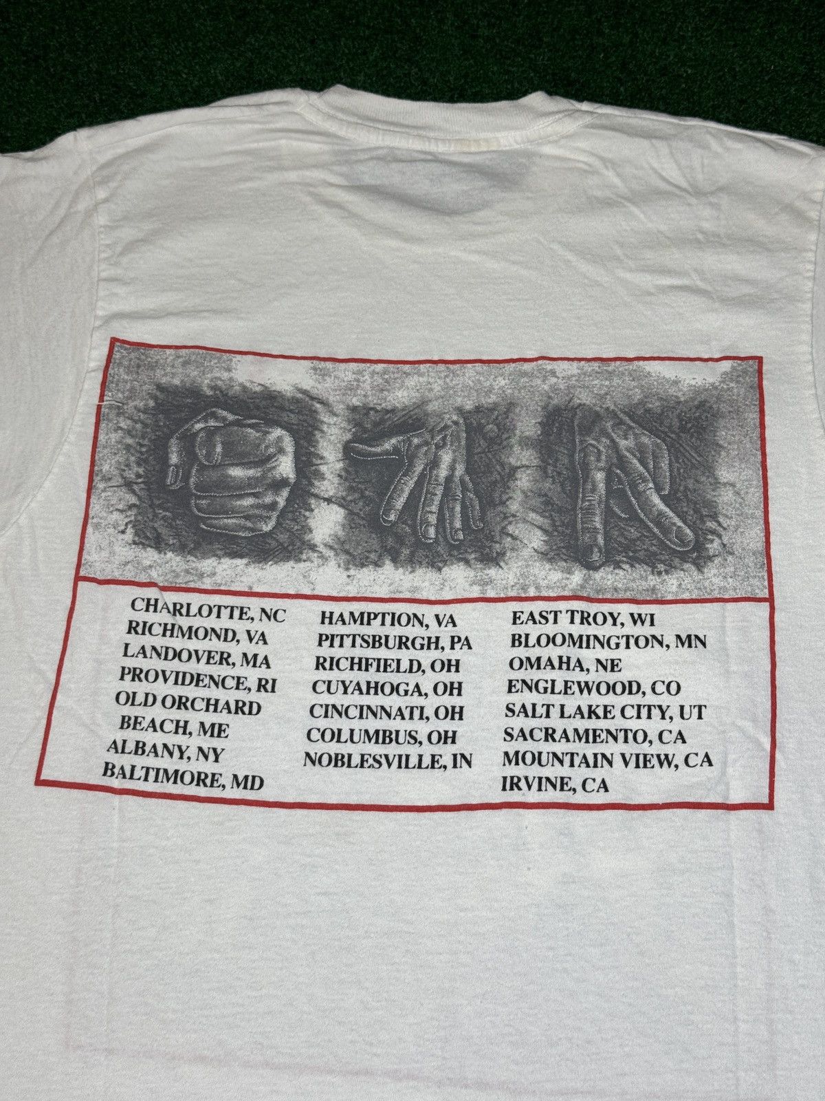 Band Tees × Vintage Vintage Rush Concert Tee Presto 90s Retro Lrg Slim T Shirt Size US L / EU 52-54 / 3 - 5 Thumbnail