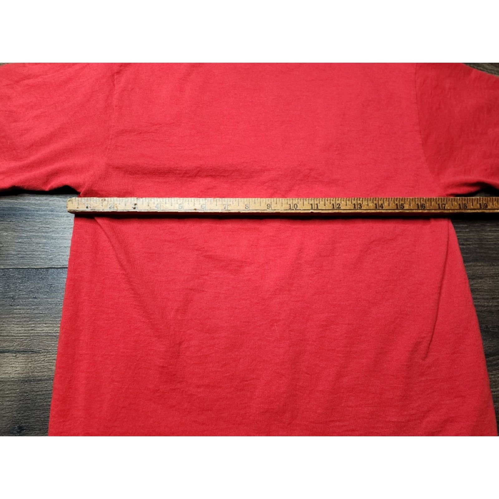 Vintage VINTAGE American Vintage T-Shirt Mens M Red Patriotic 90s Stars Puff Paint USA Band Music Graphic Print 90s Mens Size US M / EU 48-50 / 2 - 3 Thumbnail