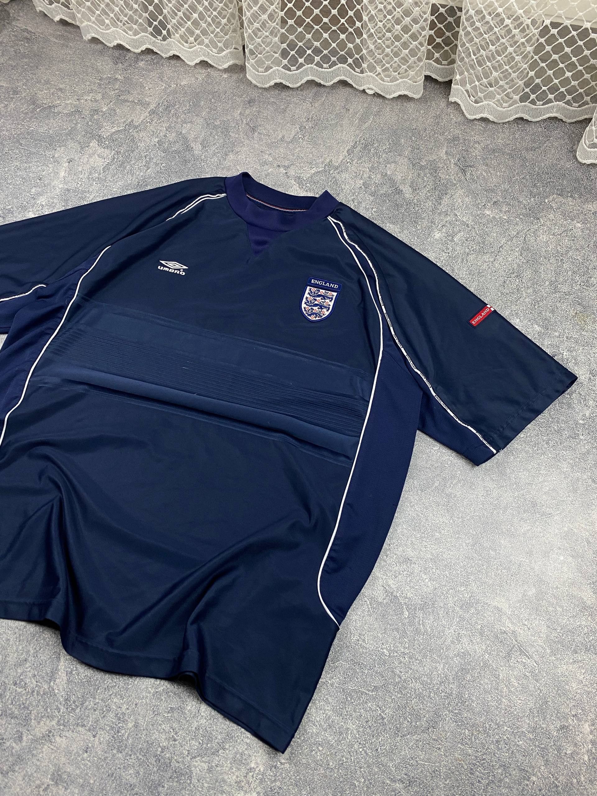 Umbro England Umbro T-Shirt 1999 jersey t-shirt blue size XL Size US XL / EU 56 / 4 - 2 Thumbnail