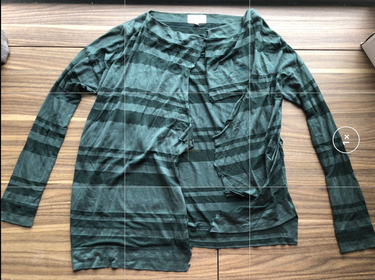 Seditionaries 🇬🇧Vivienne Westwood ripped muslin shirt green tartan grunged Size S / US 4 / IT 40 - 2 Thumbnail