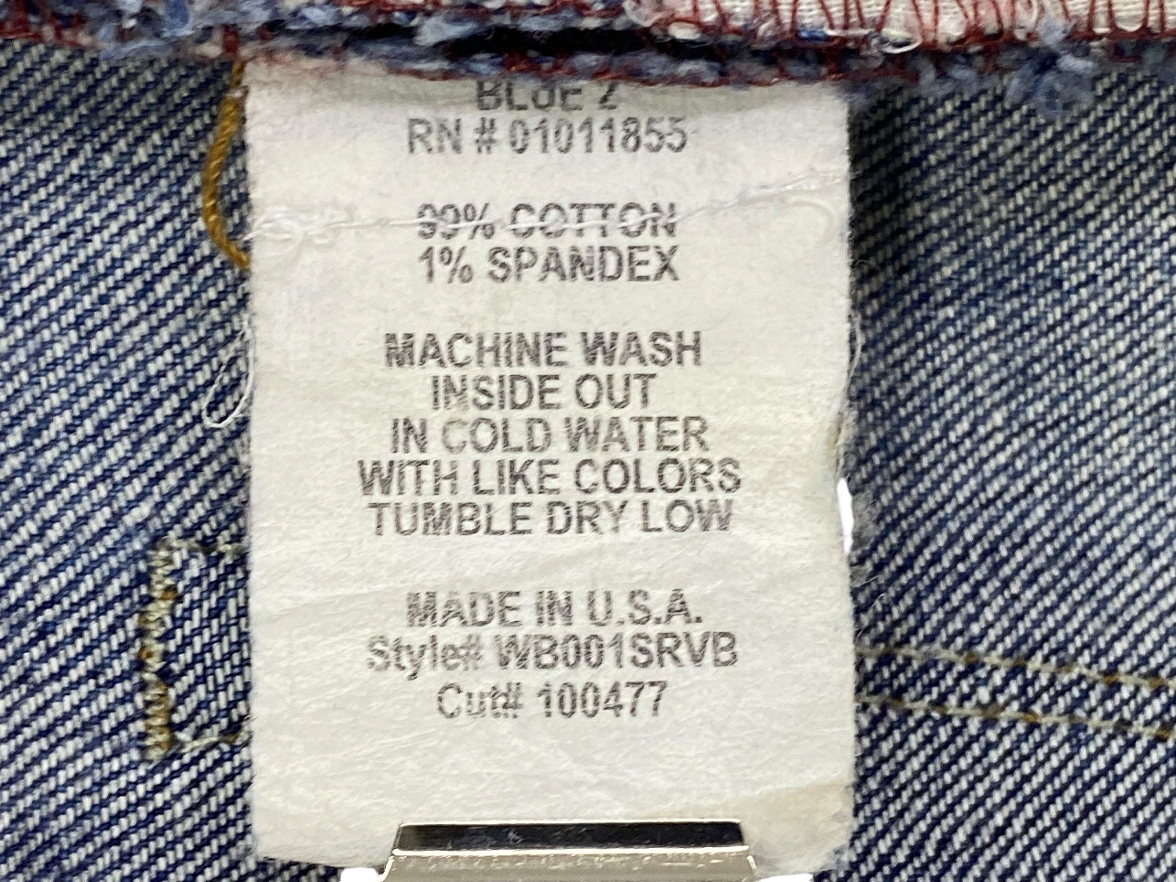 Japanese Brand Blue 2 Flare Jeans Made in USA Size 26" / US 2 / IT 38 - 11 Thumbnail