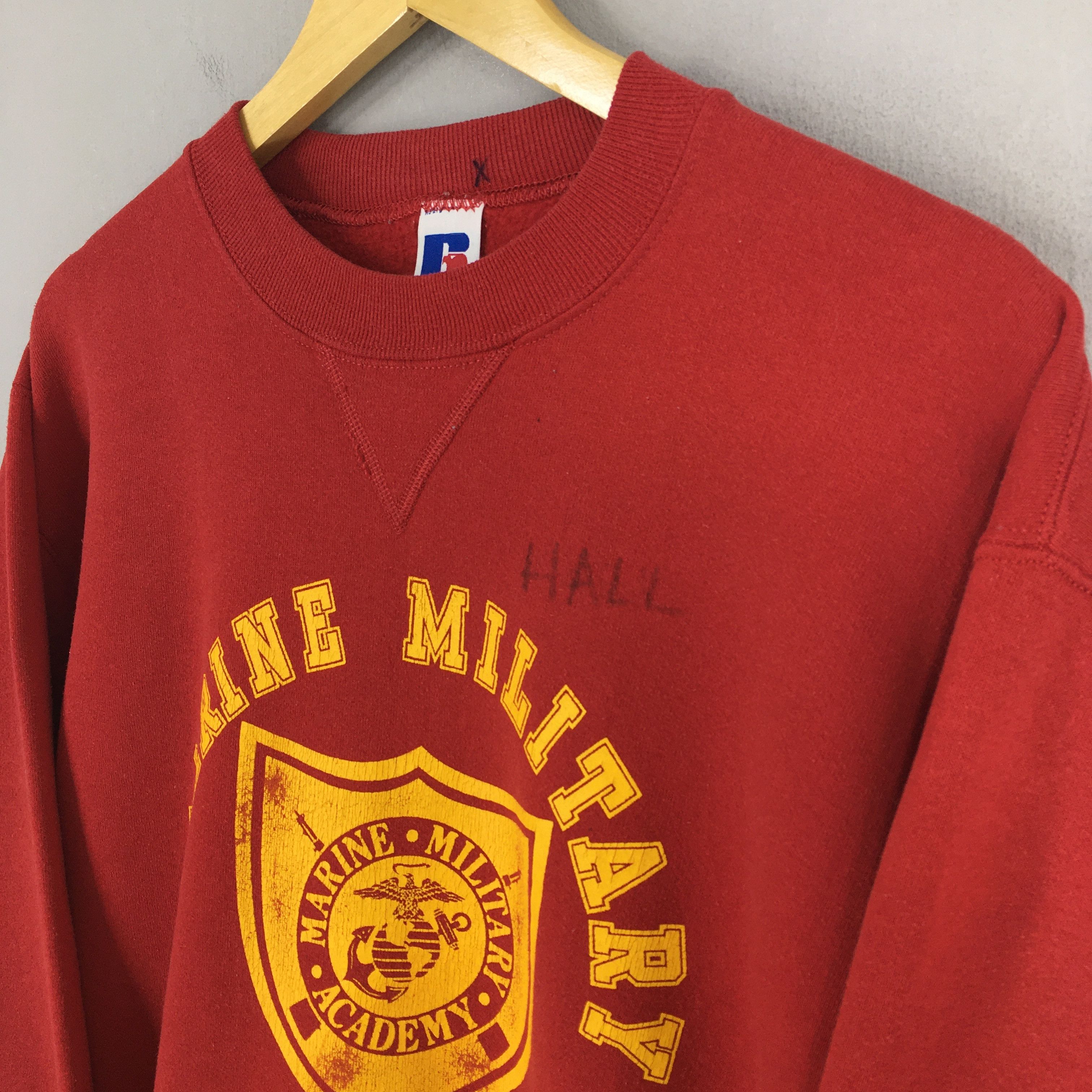 Other Vintage 90s USMC Marine Corps Sweatshirt Crewneck Medium Size US M / EU 48-50 / 2 - 3 Thumbnail