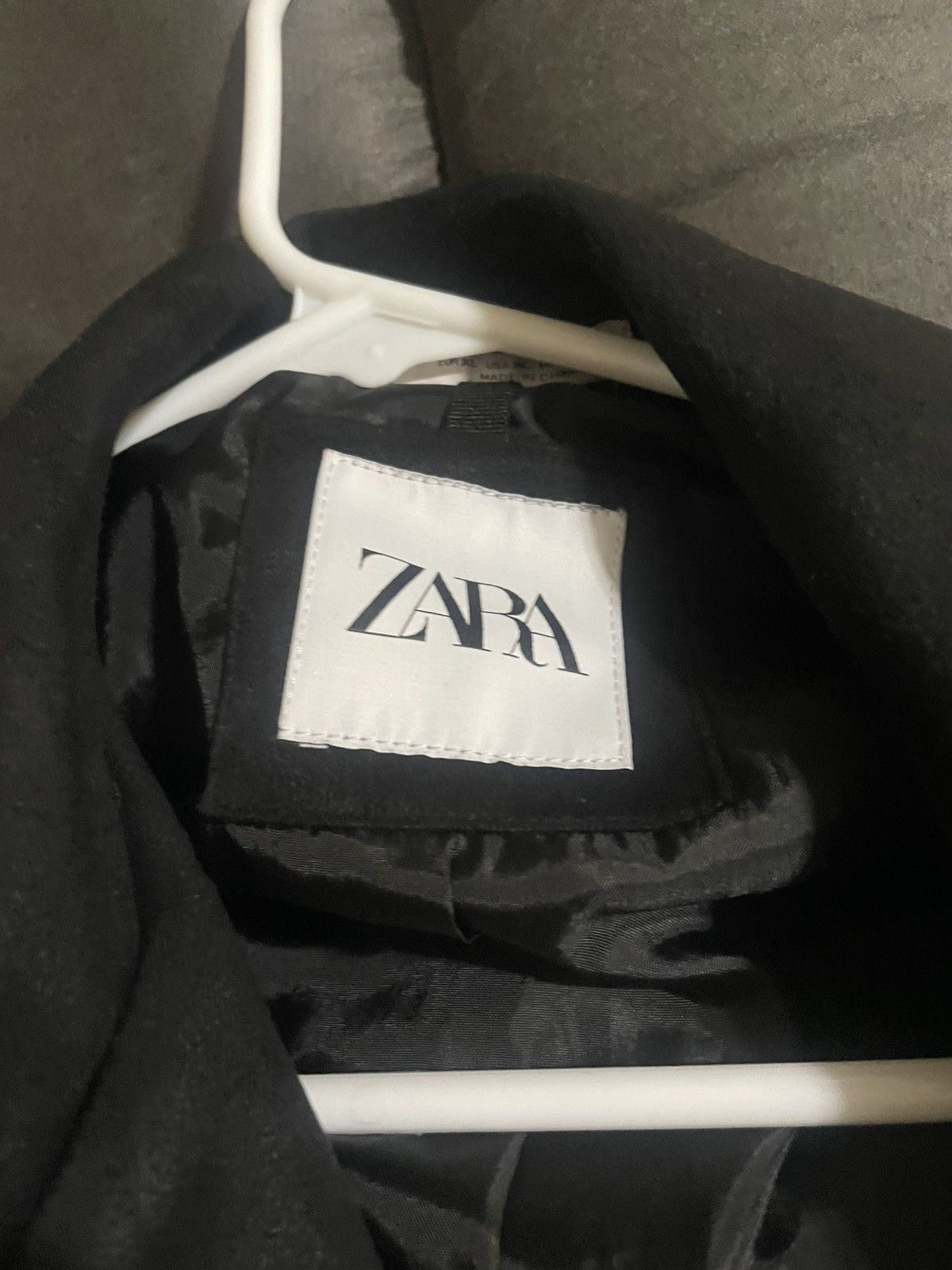 Zara Black Faux Suede Zara Coat Size US XL / EU 56 / 4 - 3 Thumbnail
