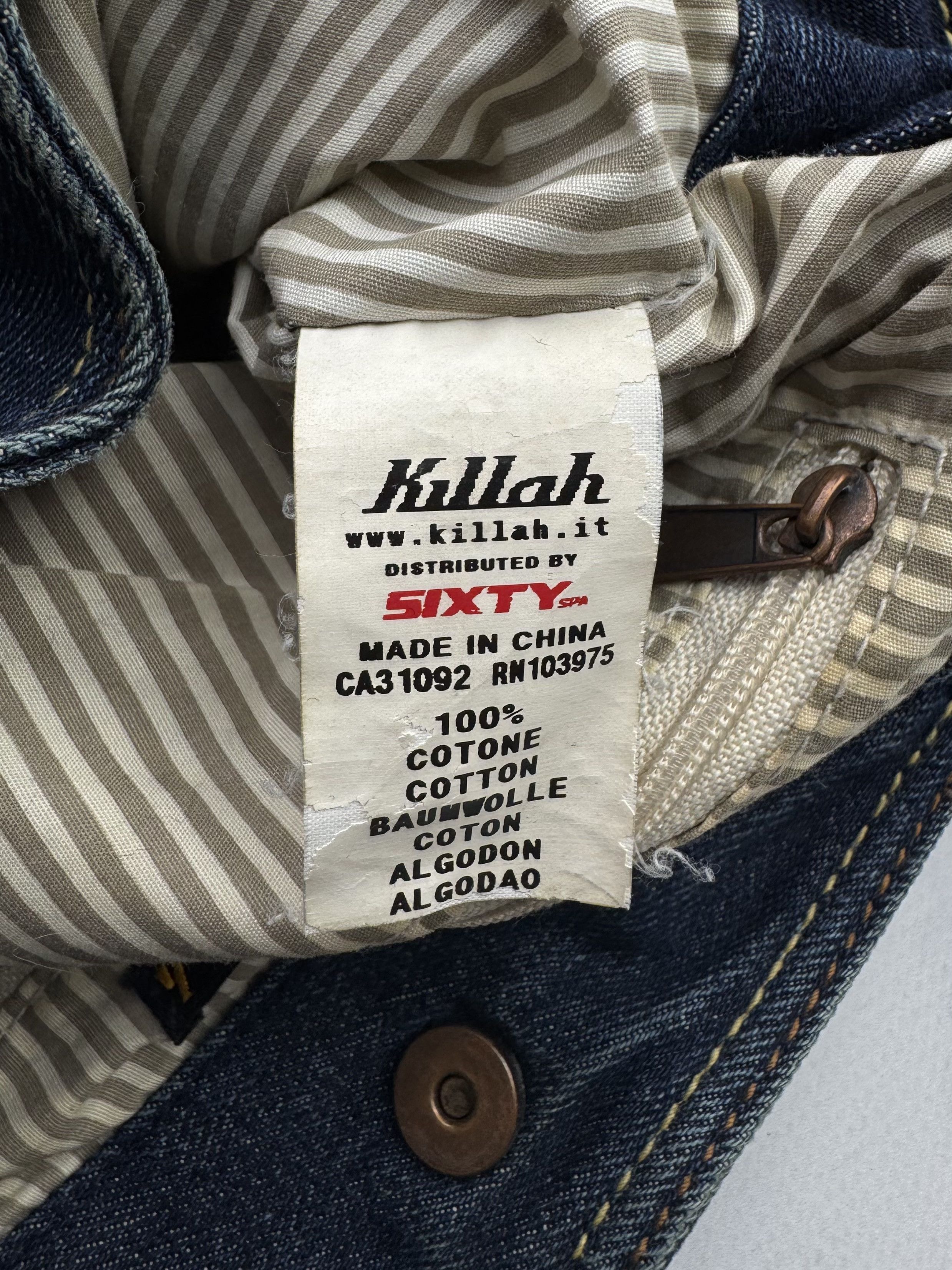 Miss Sixty Killah by Miss Sixty Vintage Denim Handle Bag (B84) Size ONE SIZE - 13 Thumbnail