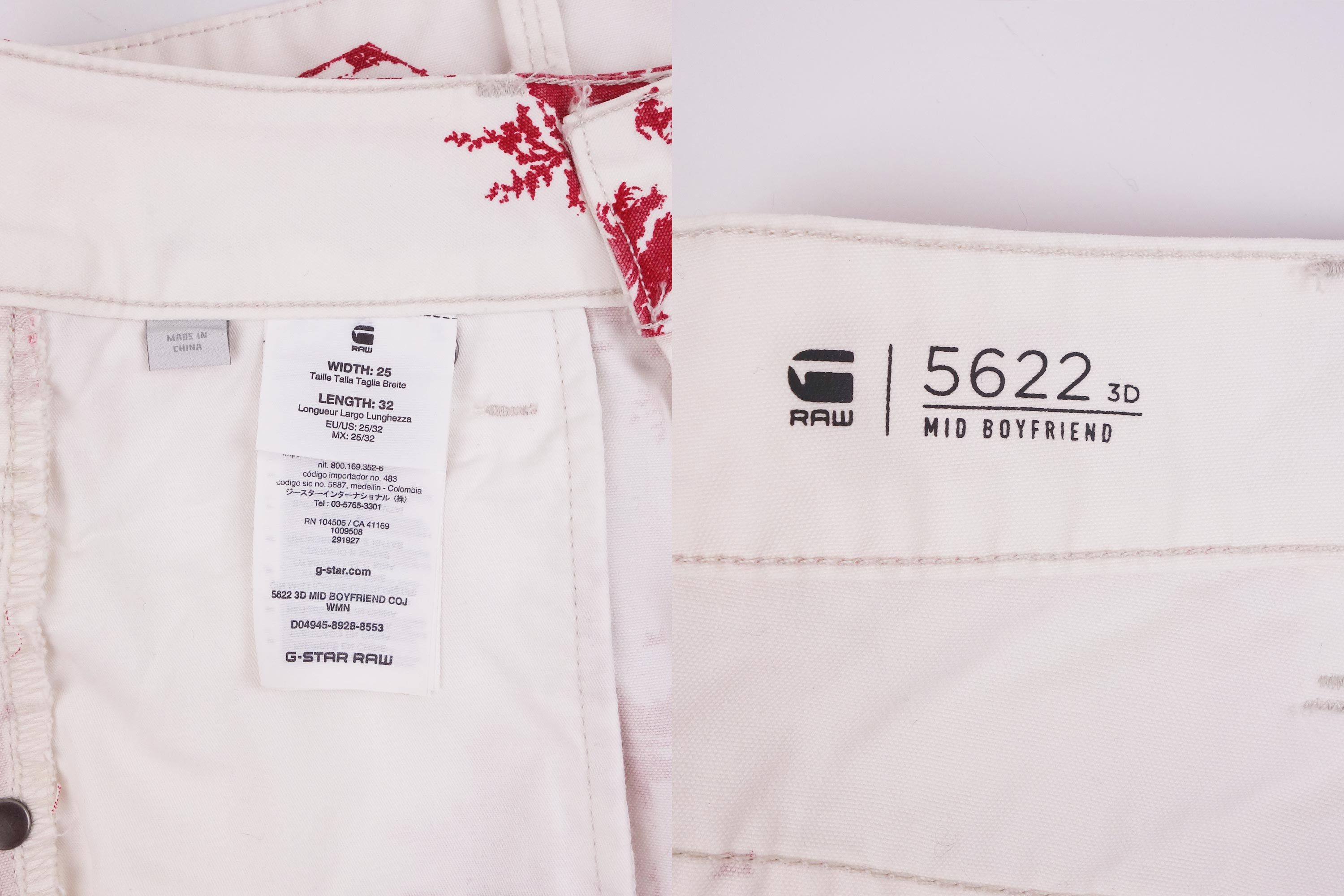G-Star × Pharrell G-Star Raw ELWOOD X25 De Jouy Print Pharrell Williams Size 26" / US 2 / IT 38 - 5 Thumbnail