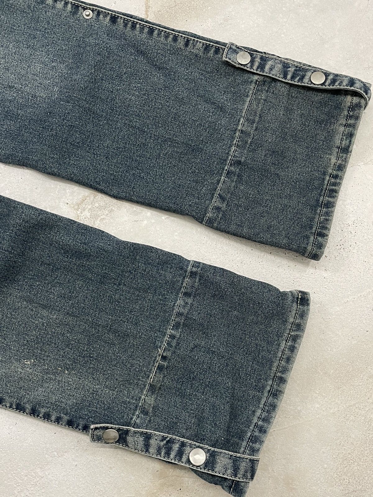 Hysteric Glamour × Japanese Brand Mekeyla Old Vintage Japanese Design 2 Length Seam Pants Size US 26 / EU 42 - 15 Thumbnail