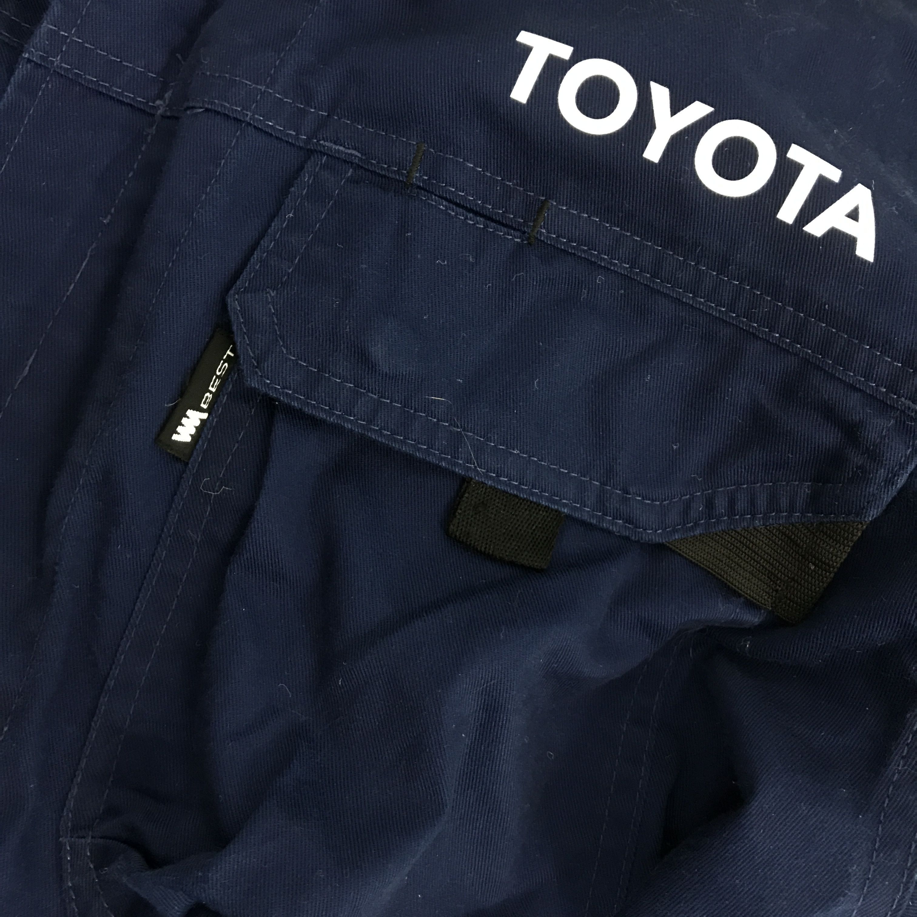Japanese Brand VTG TOYOTA RACING BLUE CUSTOM COVERALL Size US L / EU 52-54 / 3 - 13 Thumbnail