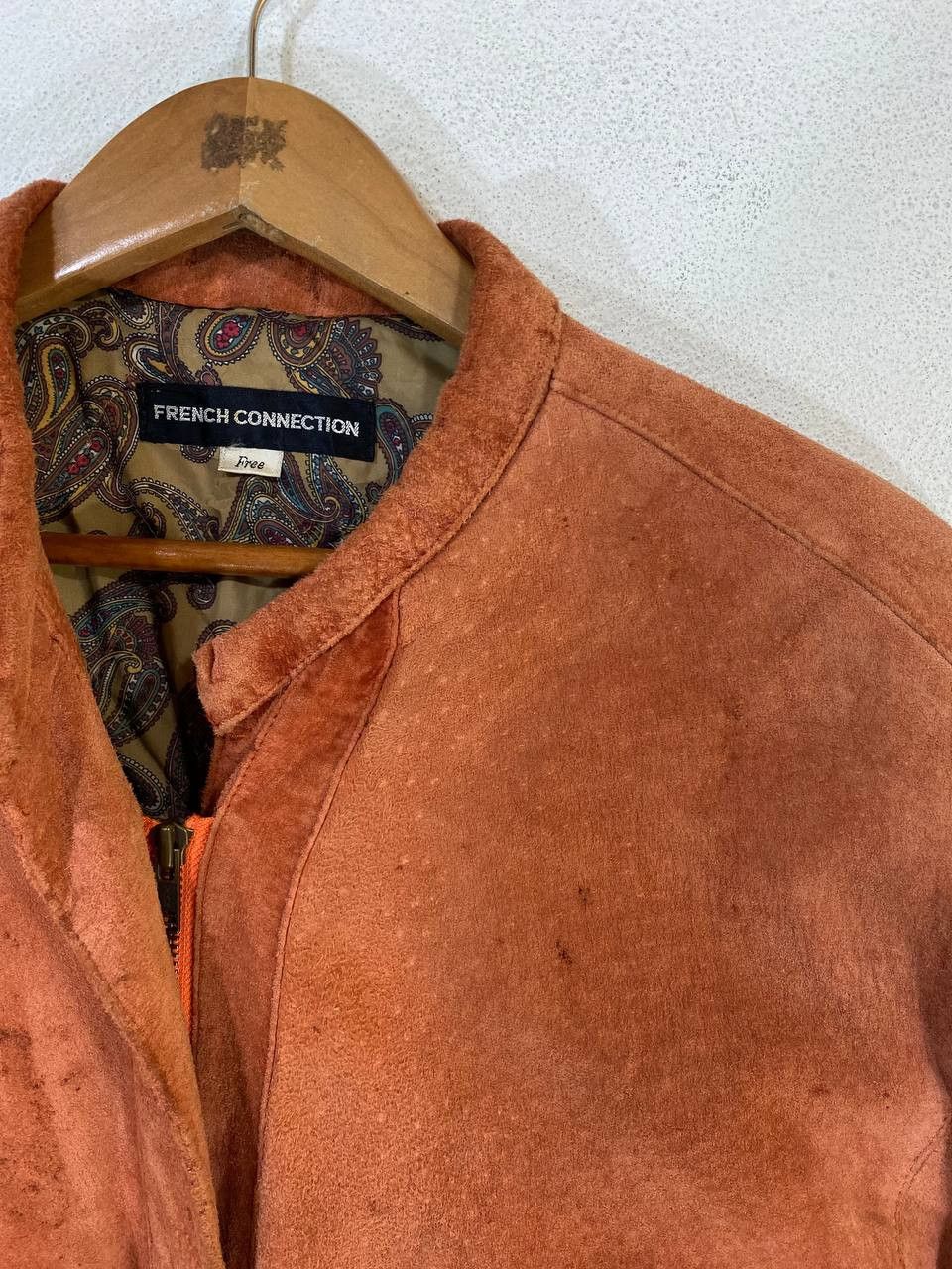 FCUK french connection soft leather jacket nice design Size US L / EU 52-54 / 3 - 3 Thumbnail