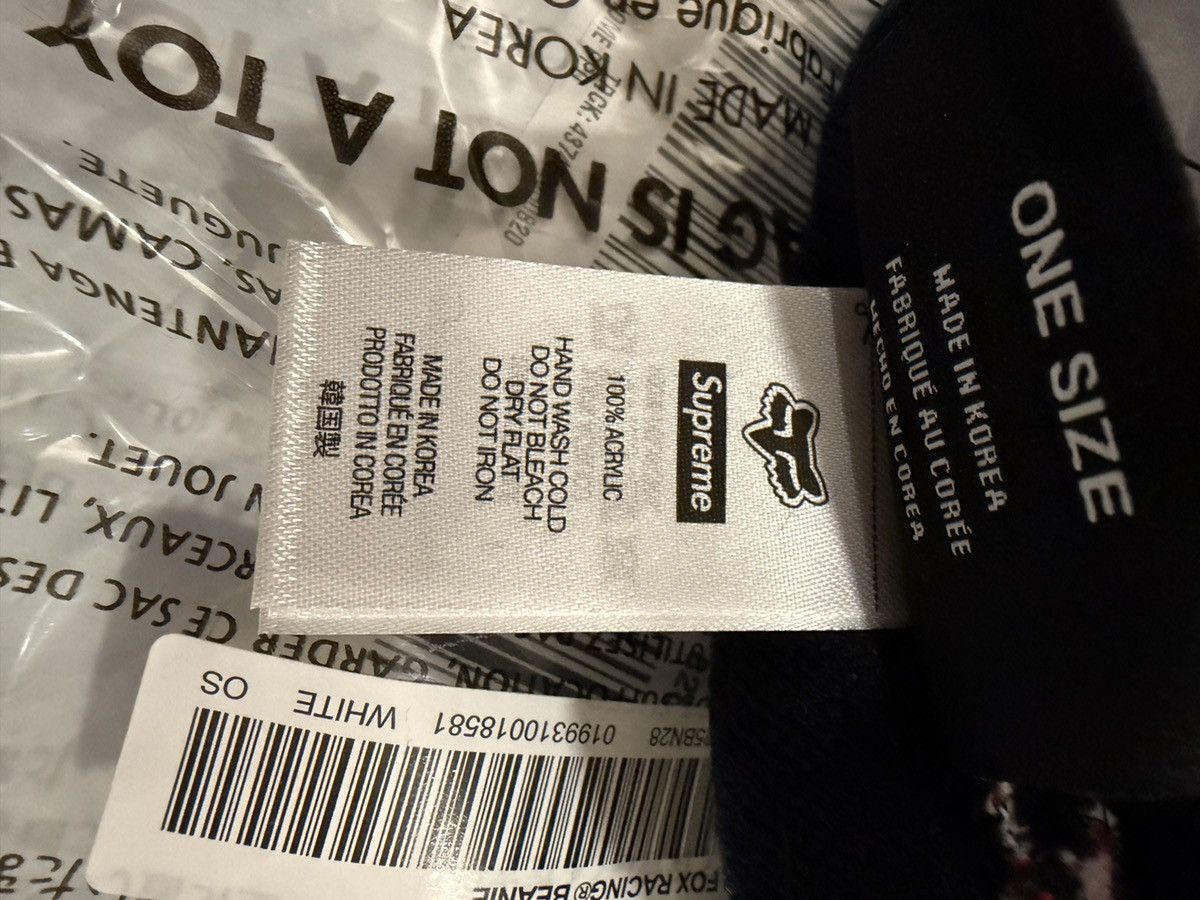 Fox Racing × Supreme Supreme Foxx racing beanie hat Size ONE SIZE - 6 Thumbnail