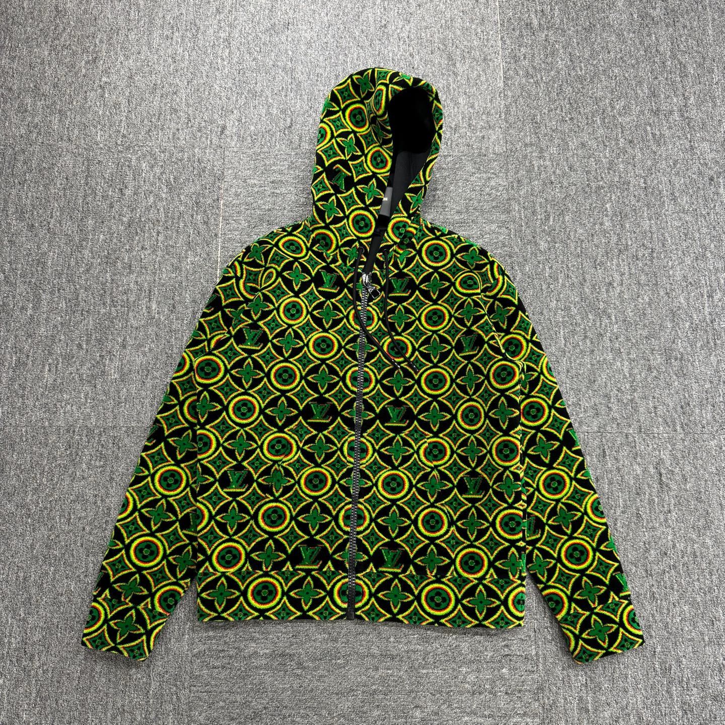 Louis Vuitton Louis Vuitton LV flocked all over monogram hoodie S Size US S / EU 44-46 / 1 - 1 Thumbnail