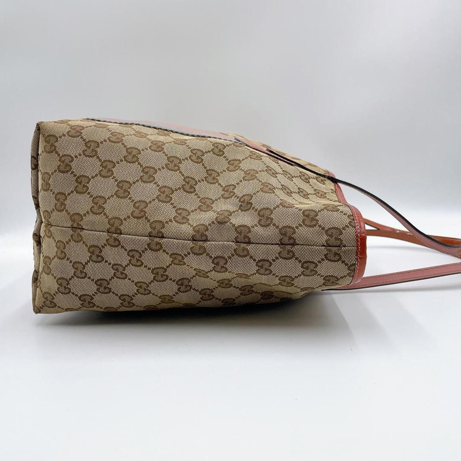 Gucci Gucci - Supreme Canvas Tote Bag Size ONE SIZE - 6 Thumbnail