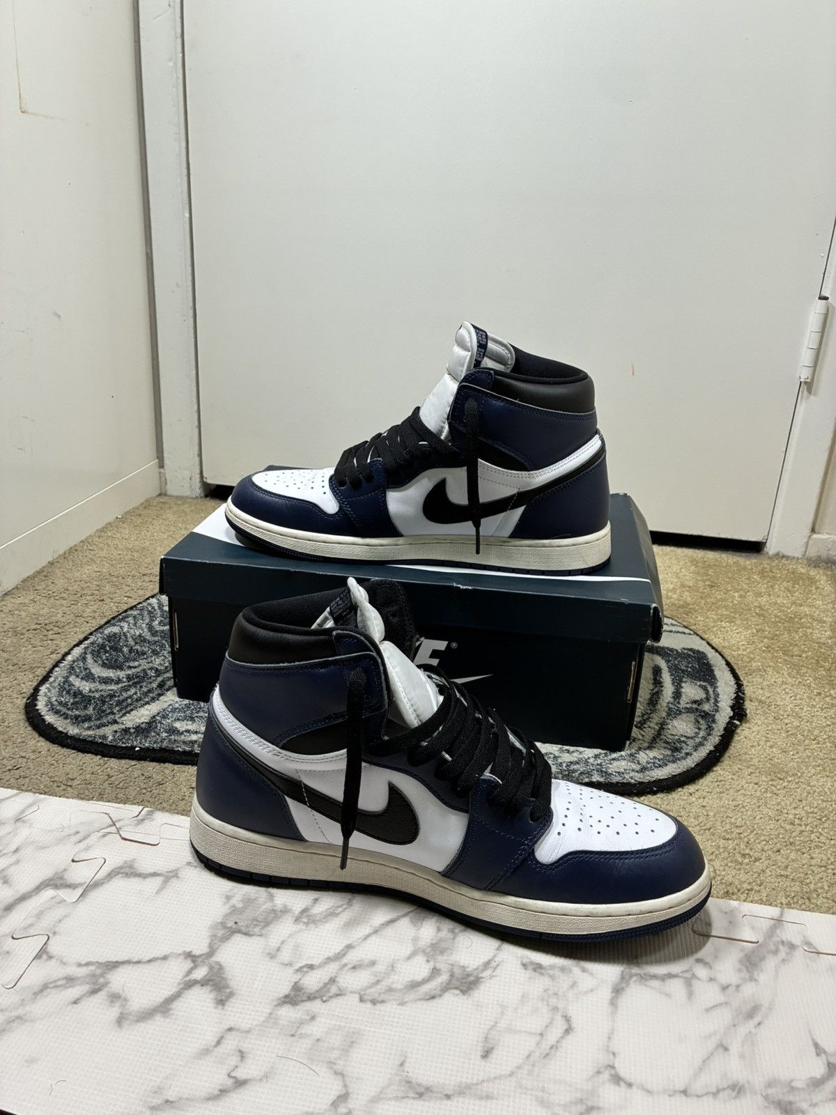 Jordan Brand Jordan 1 Retro OG midnight navy size 11.5 Size US 11.5 / EU 44-45 - 3 Thumbnail