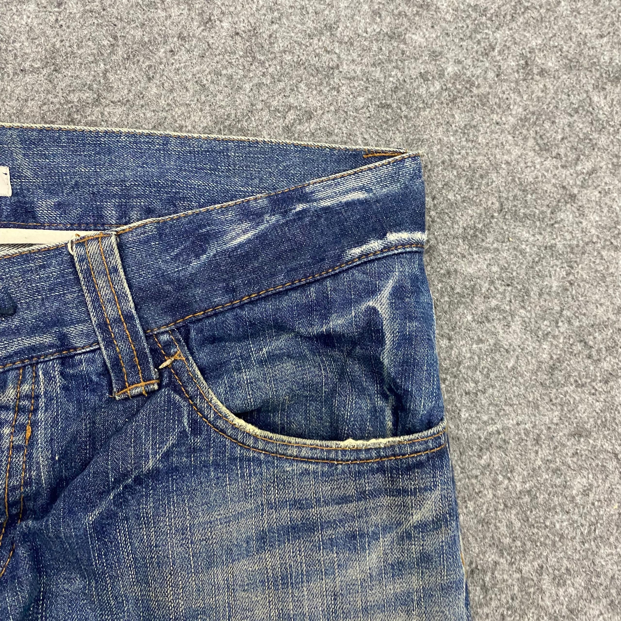 If Six Was Nine 💥Best Offer💥Vintage Souk Japanese Brand Denim Size US 38 / EU 54 - 9 Thumbnail