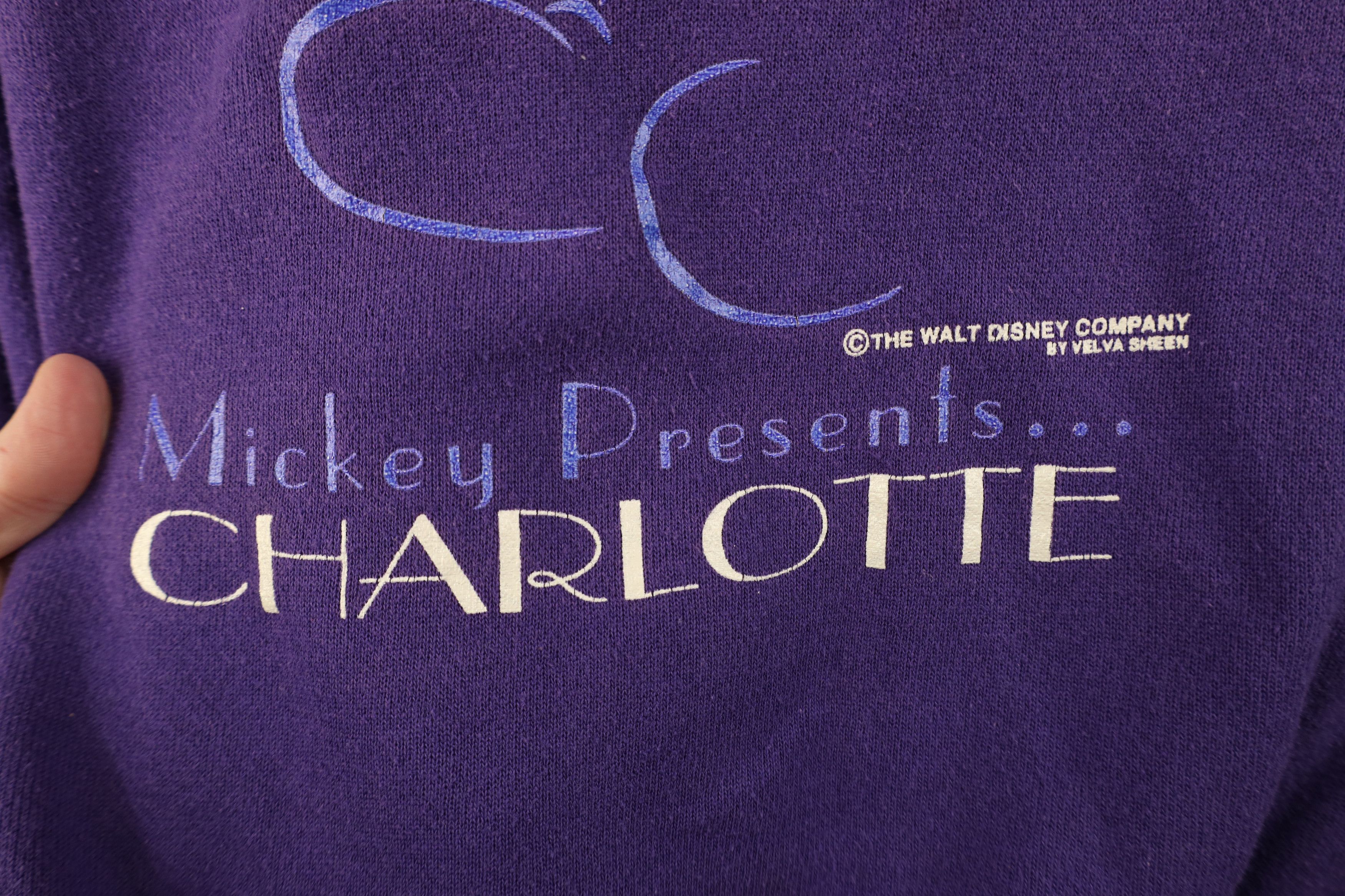 Disney Vintage 80s 90s Disney Mickey Mouse Presents Play Sweatshirt Size L / US 10 / IT 46 - 6 Thumbnail