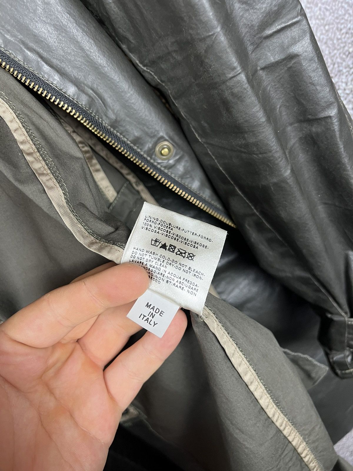 Belstaff Belstaff Black Prince Waxed Coat belted archive vintage Size M / US 6-8 / IT 42-44 - 15 Thumbnail