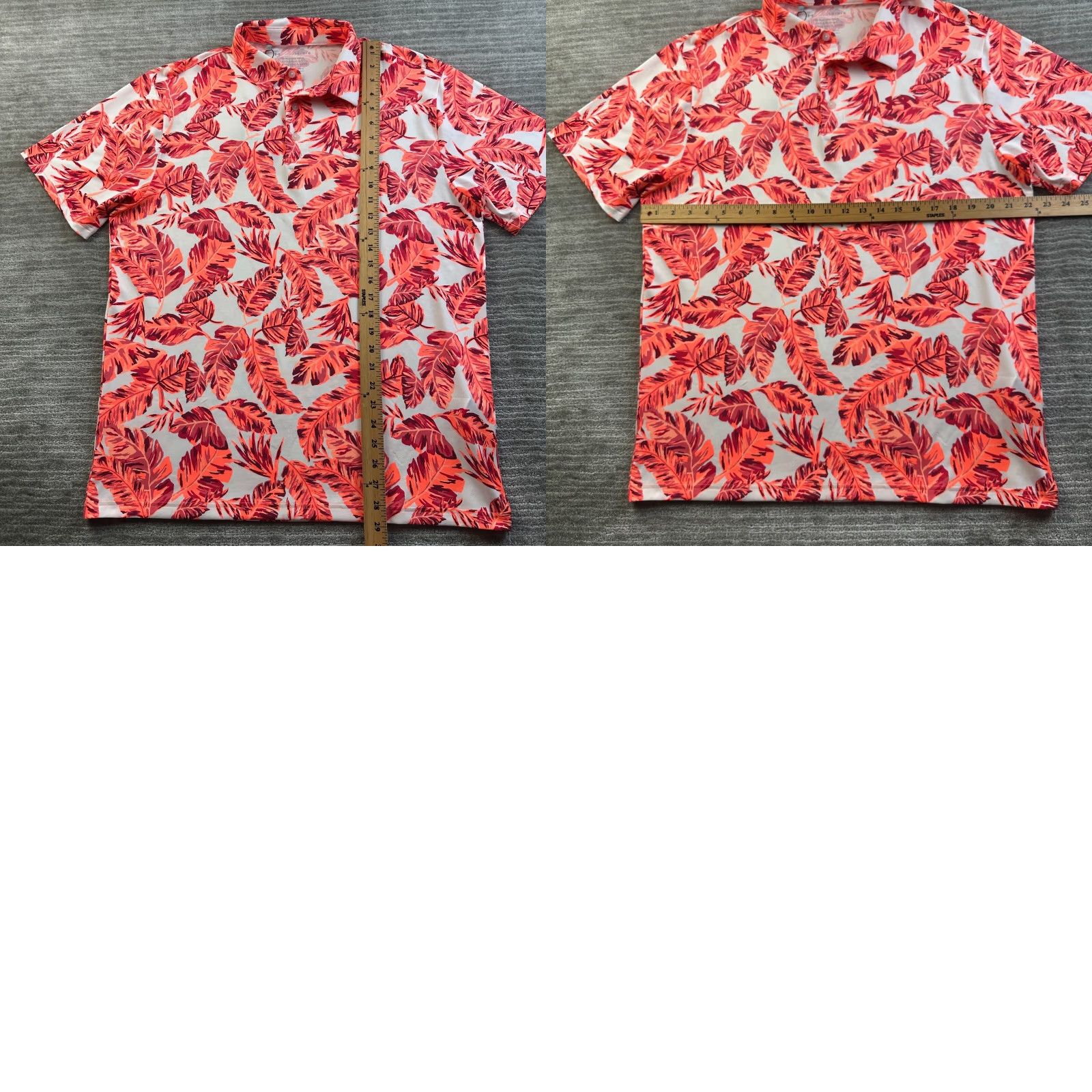 Under Armour Under Armour Polo Shirt Mens L Orange Floral Golf All Over Print Playoff Size US L / EU 52-54 / 3 - 8 Thumbnail