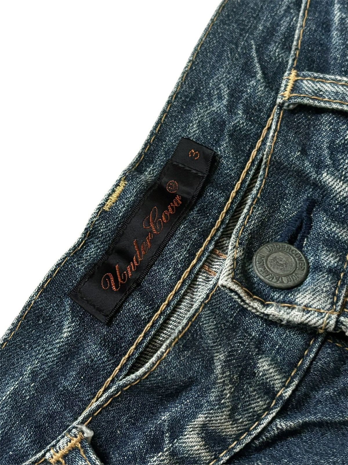 Undercover Undercover Bug Denim Size US 30 / EU 46 - 3 Thumbnail