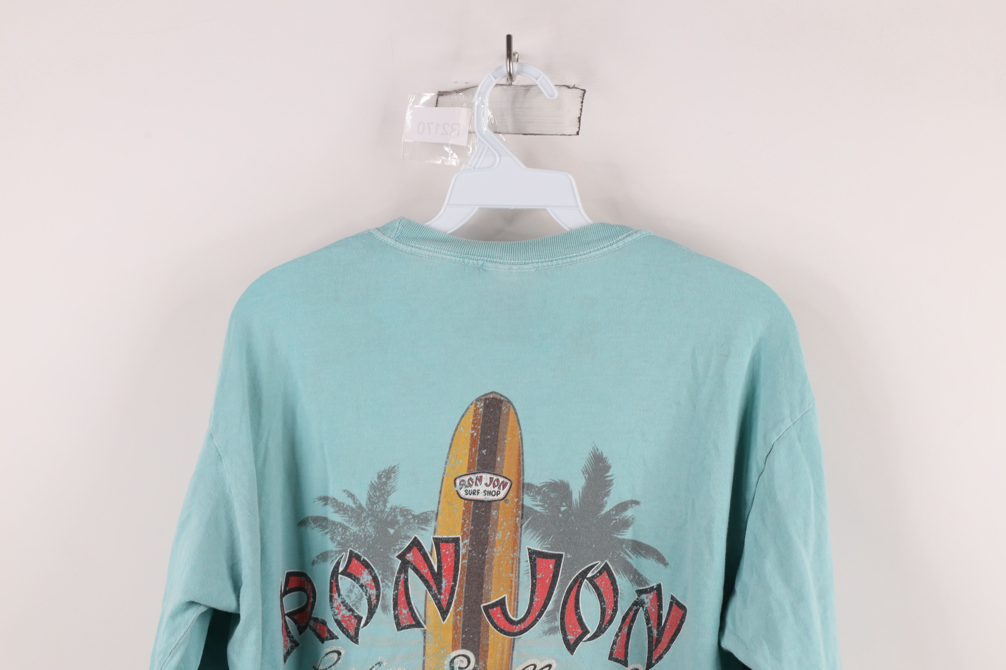 Ron Jon Surf Shop × Vintage Vintage Ron Jon Surf Shop Orange Beach Long Sleeve T-Shirt Size US M / EU 48-50 / 2 - 12 Thumbnail