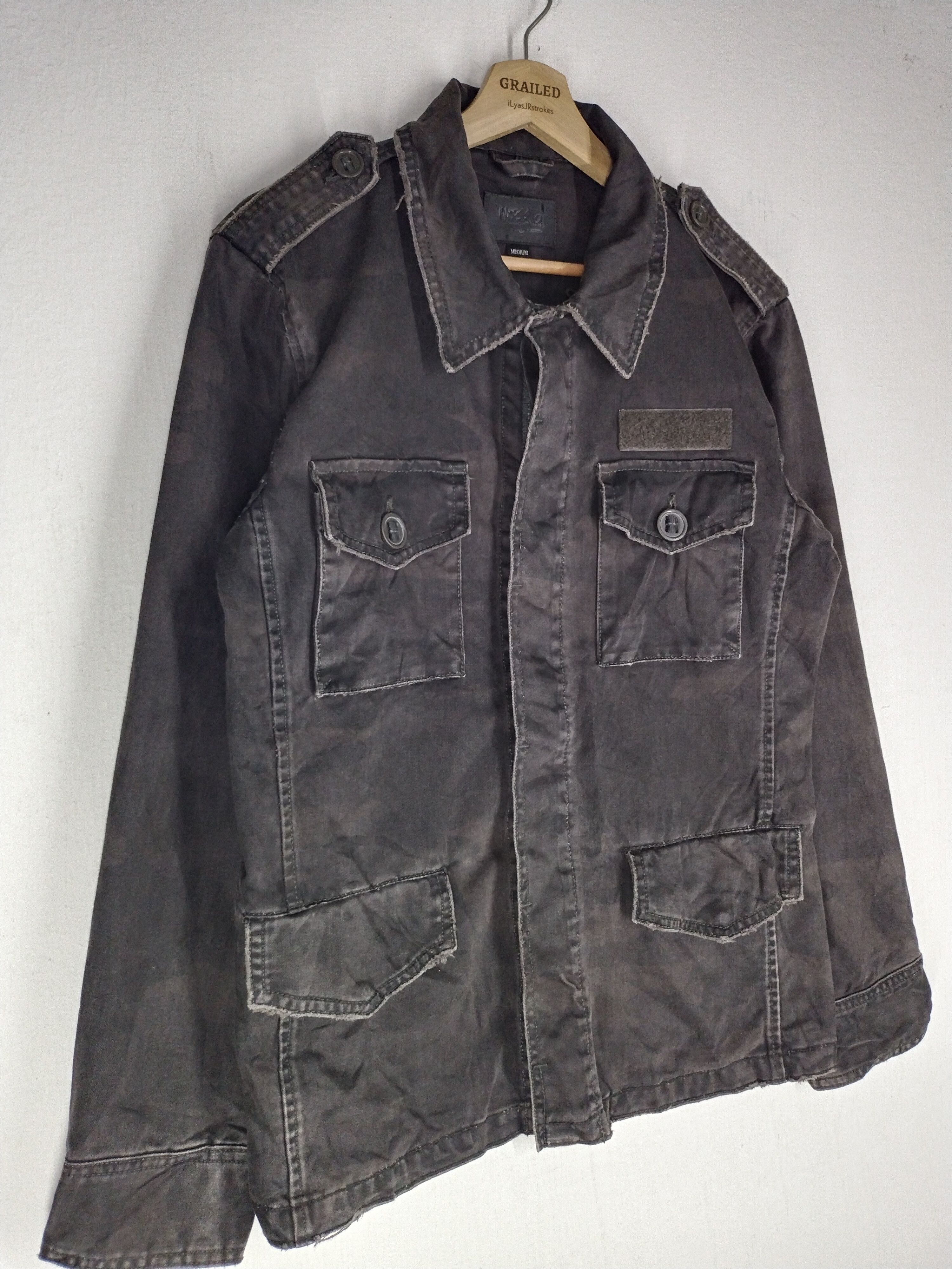 If Six Was Nine × Japanese Brand × Mossimo Vintage Mossimo Black Worker Jacket Size US M / EU 48-50 / 2 - 3 Thumbnail