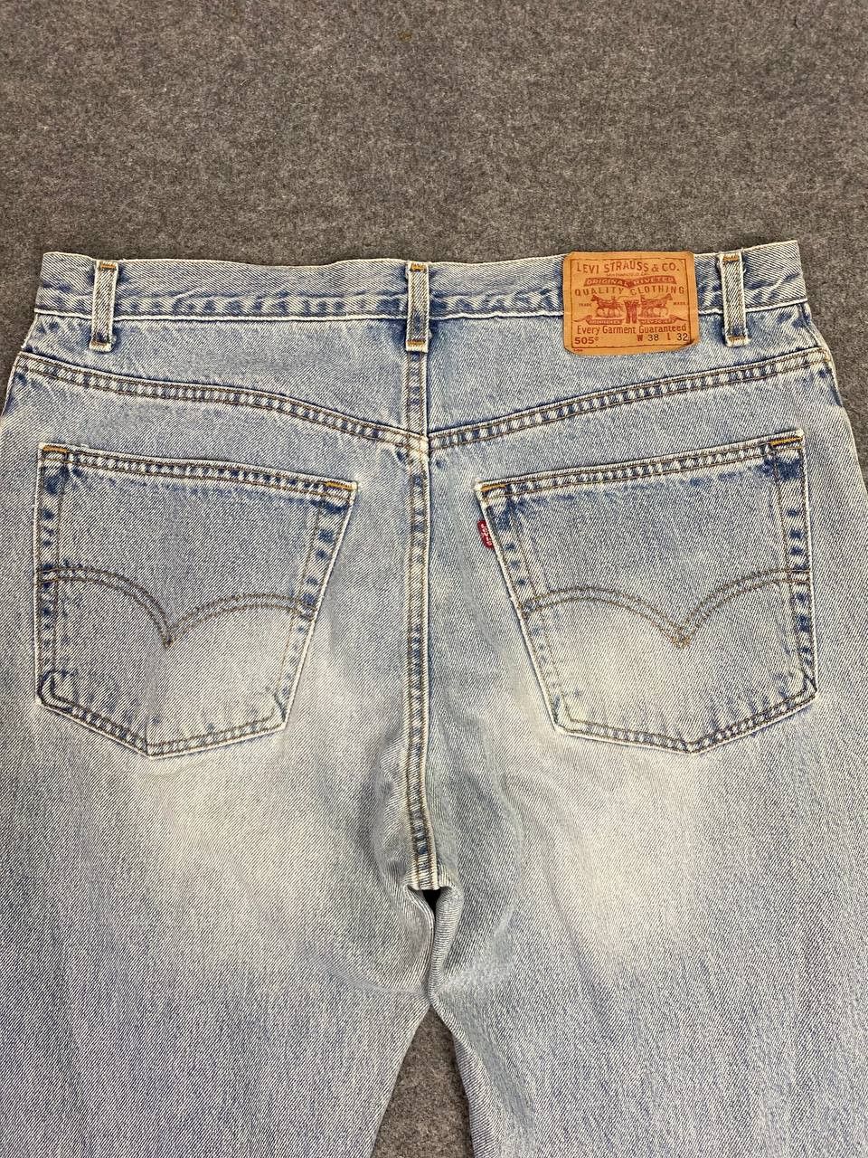 Levi's vintage levis 505 lightwash denim usa Size US 37 - 3 Thumbnail