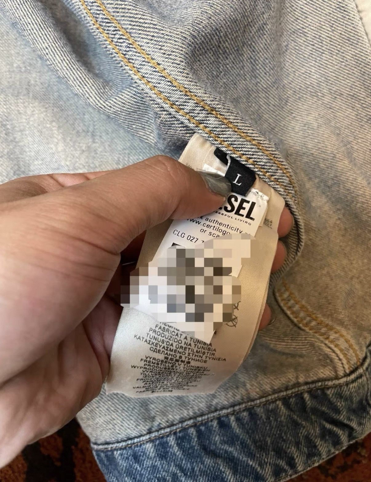 Diesel Diesel Denim Jacket Size US L / EU 52-54 / 3 - 6 Thumbnail