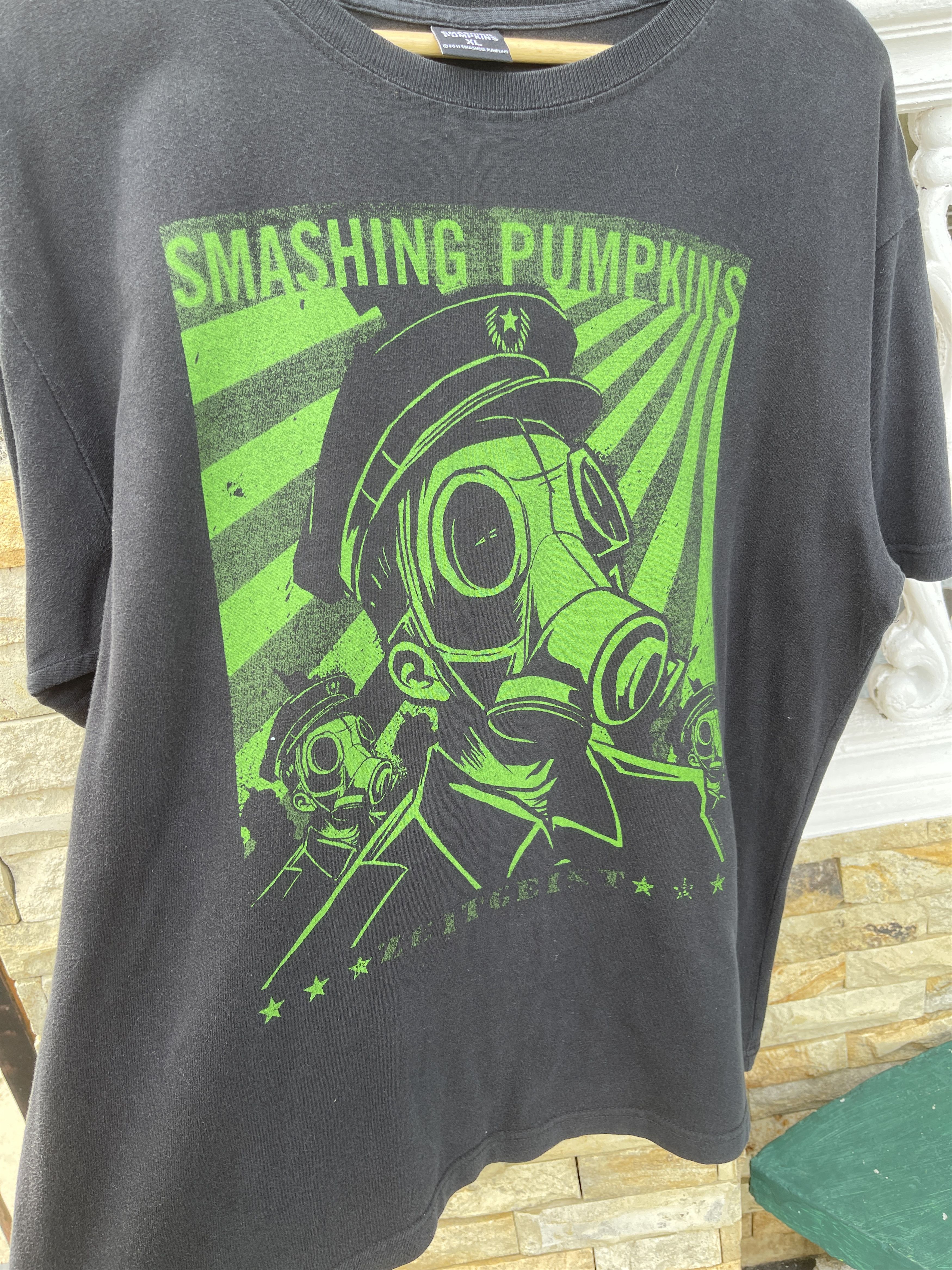 Band Tees Last Drop🔥Rare🔥Vintage Smashing Pumkins Band T-Shirt Size US XL / EU 56 / 4 - 8 Thumbnail