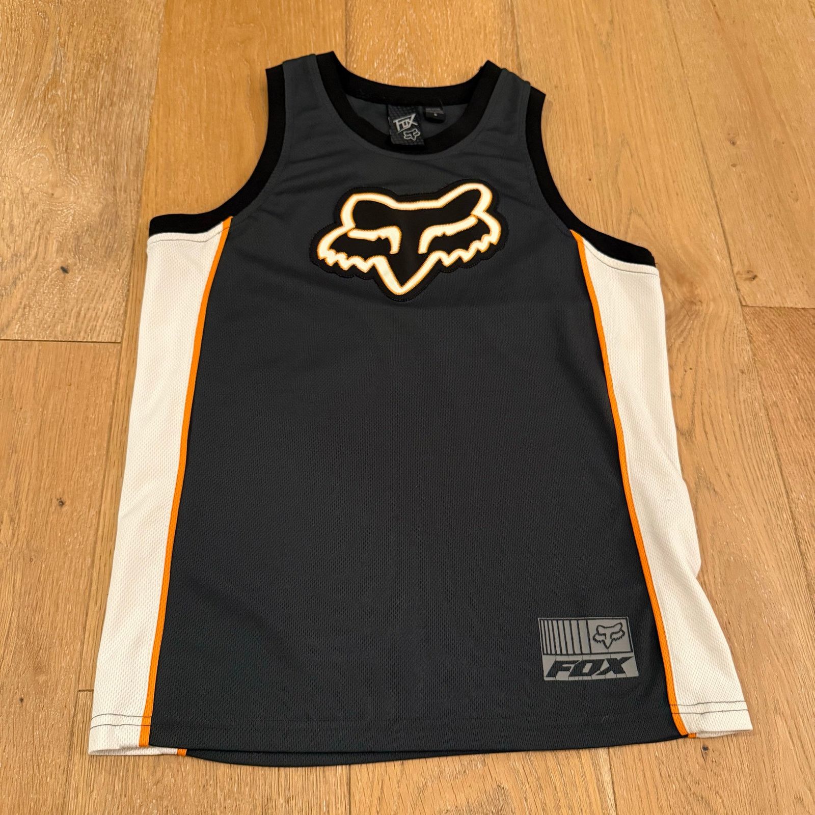 Fox Racing Fox Racing Jersey Tank Top –Orange, Grey, and Black – Size S Size US S / EU 44-46 / 1 - 1 Thumbnail