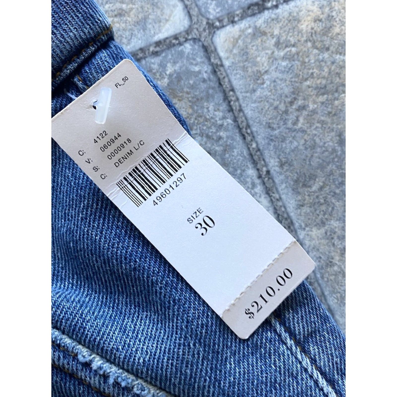 Vintage Anthropologie Reiko Wide Cropped Pants Blue Women’s Size 30 Size 30" / US 8 / IT 44 - 6 Thumbnail