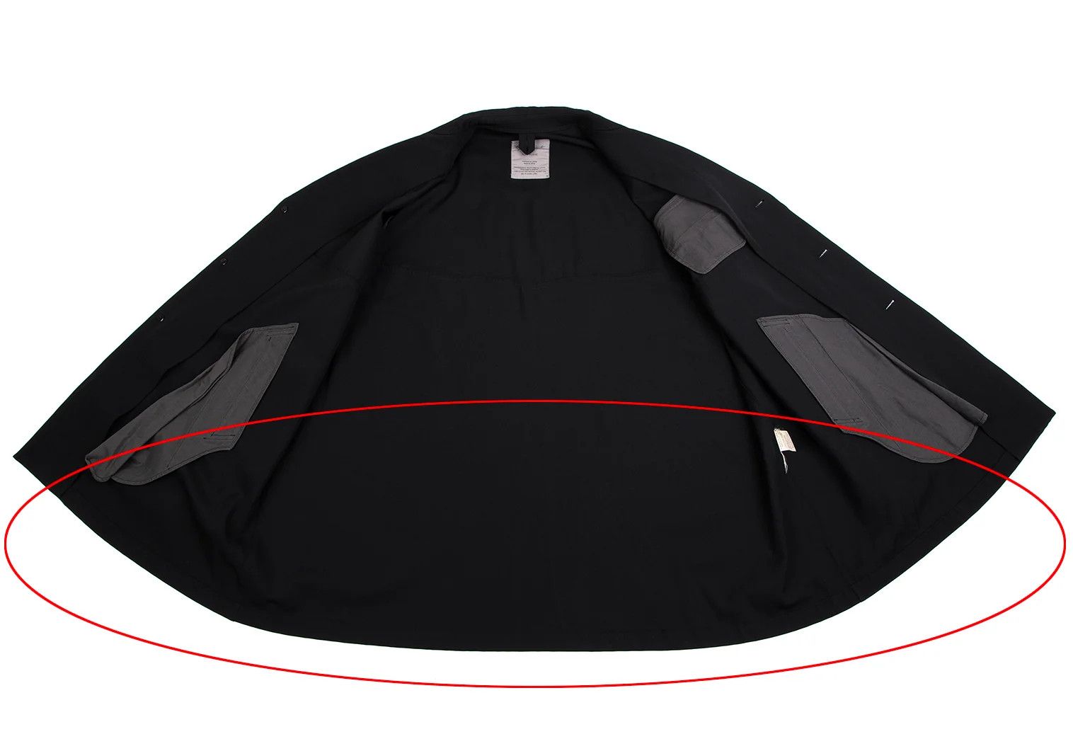 Yohji Yamamoto Yohji Yamamoto Wool Gabardine Long Jacket Size US M / EU 48-50 / 2 - 14 Thumbnail