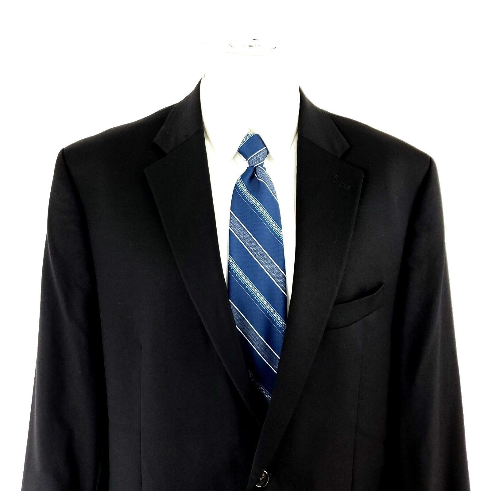 Lauren Ralph Lauren Lauren Ralph Lauren Wool 2 Button Blazer 44L Black Tagged 46 Size 44L - 1 Thumbnail