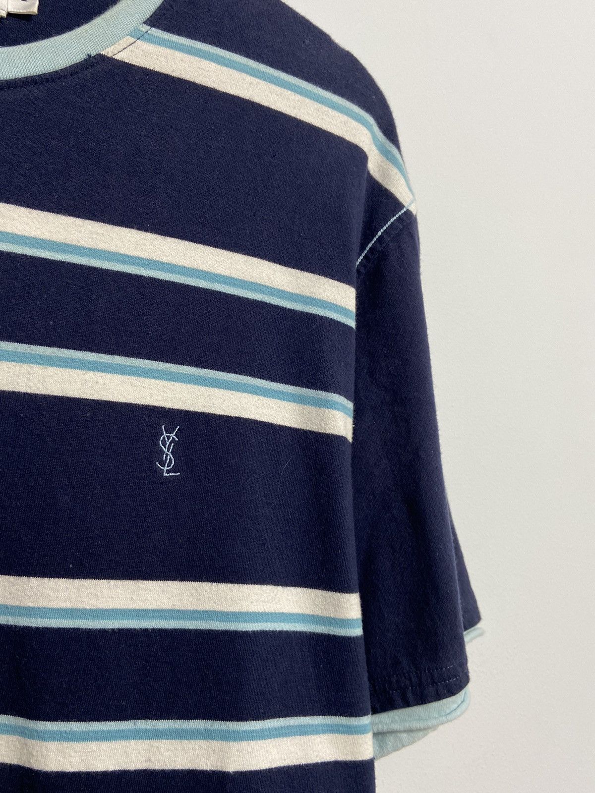 Yves Saint Laurent Vintage YSL Yves Saint Laurent Shirt Logo Size US L / EU 52-54 / 3 - 4 Thumbnail