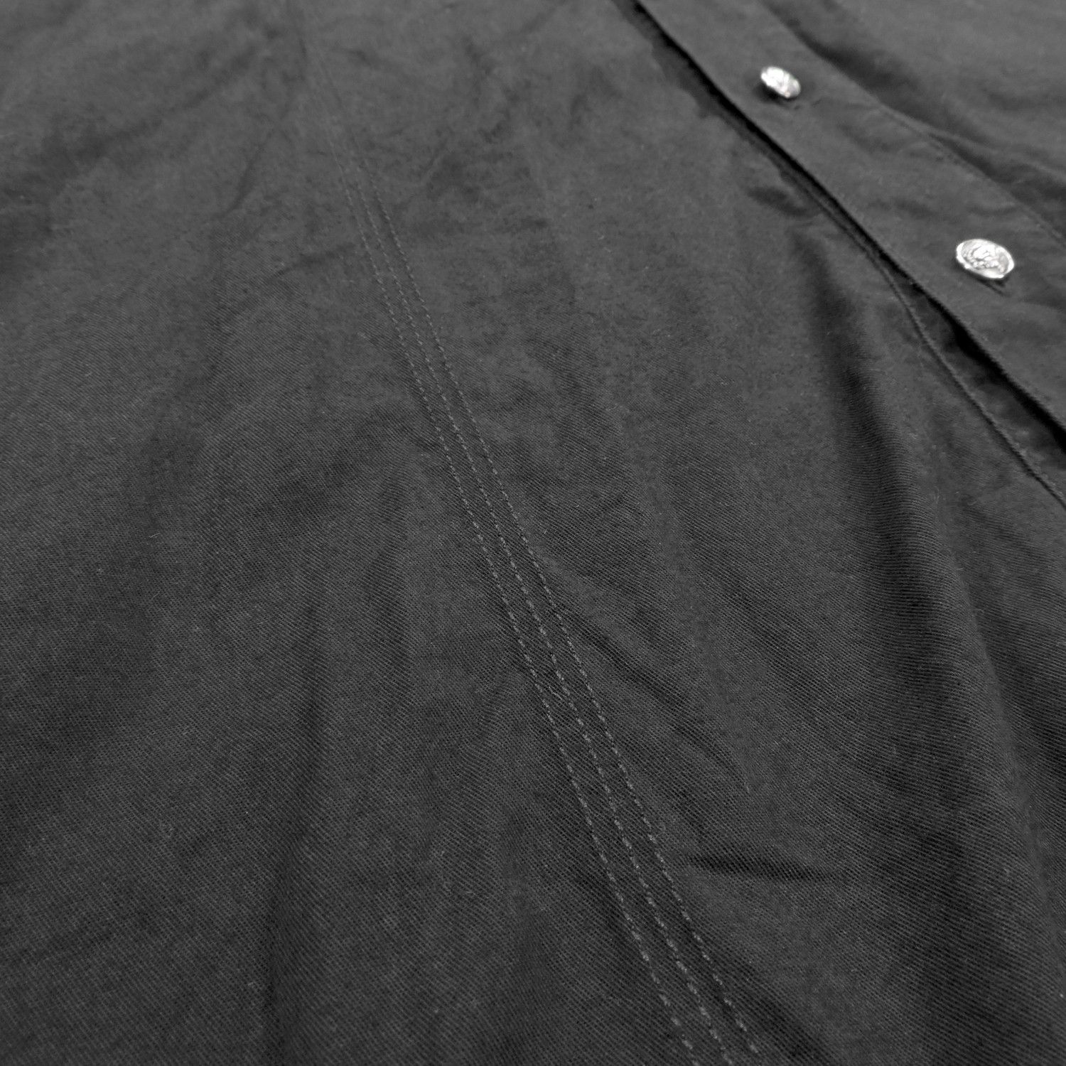 Versace VERSACE JEANS COUTURE BLACK LONG SLEEVE SHIRT Size US M / EU 48-50 / 2 - 9 Thumbnail